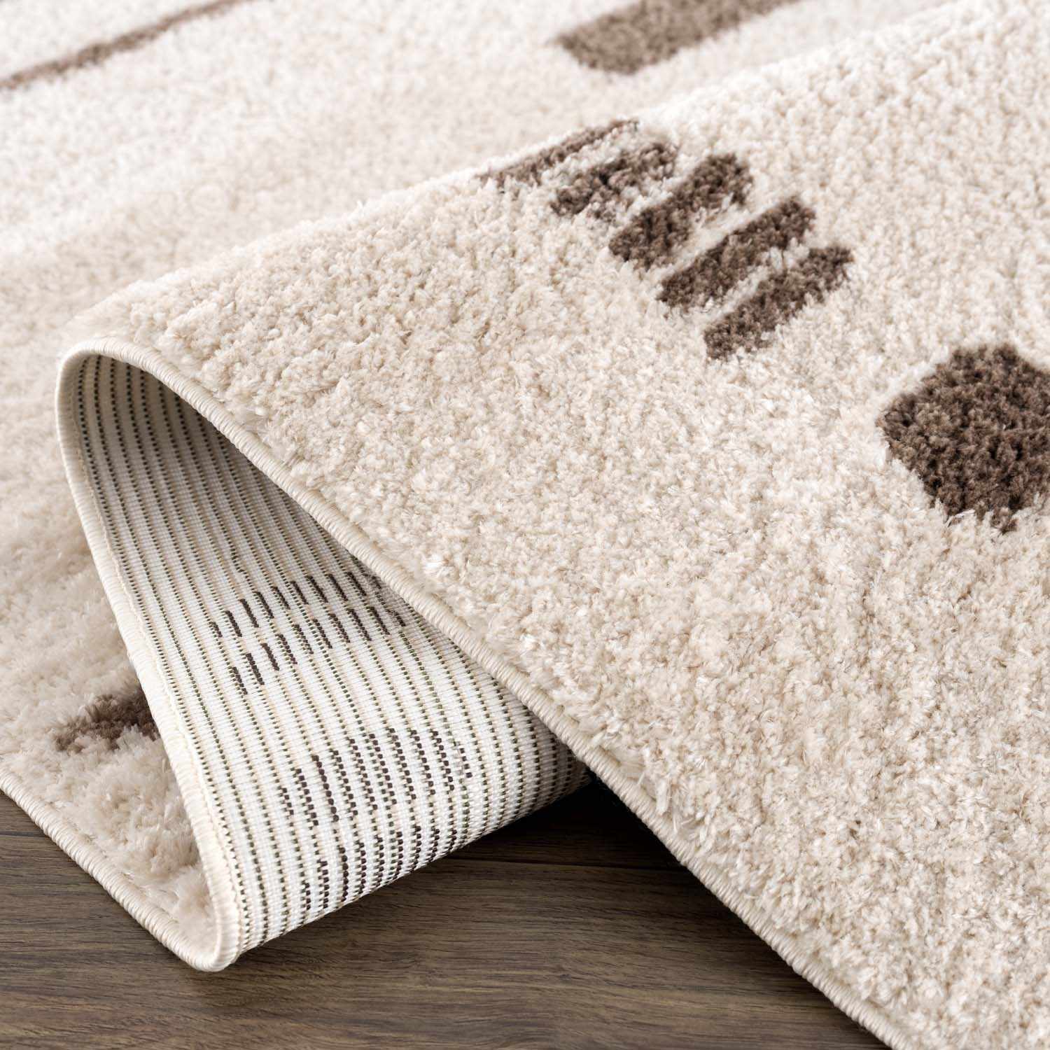 Azriel Brown Washable Area Rug - Image 6