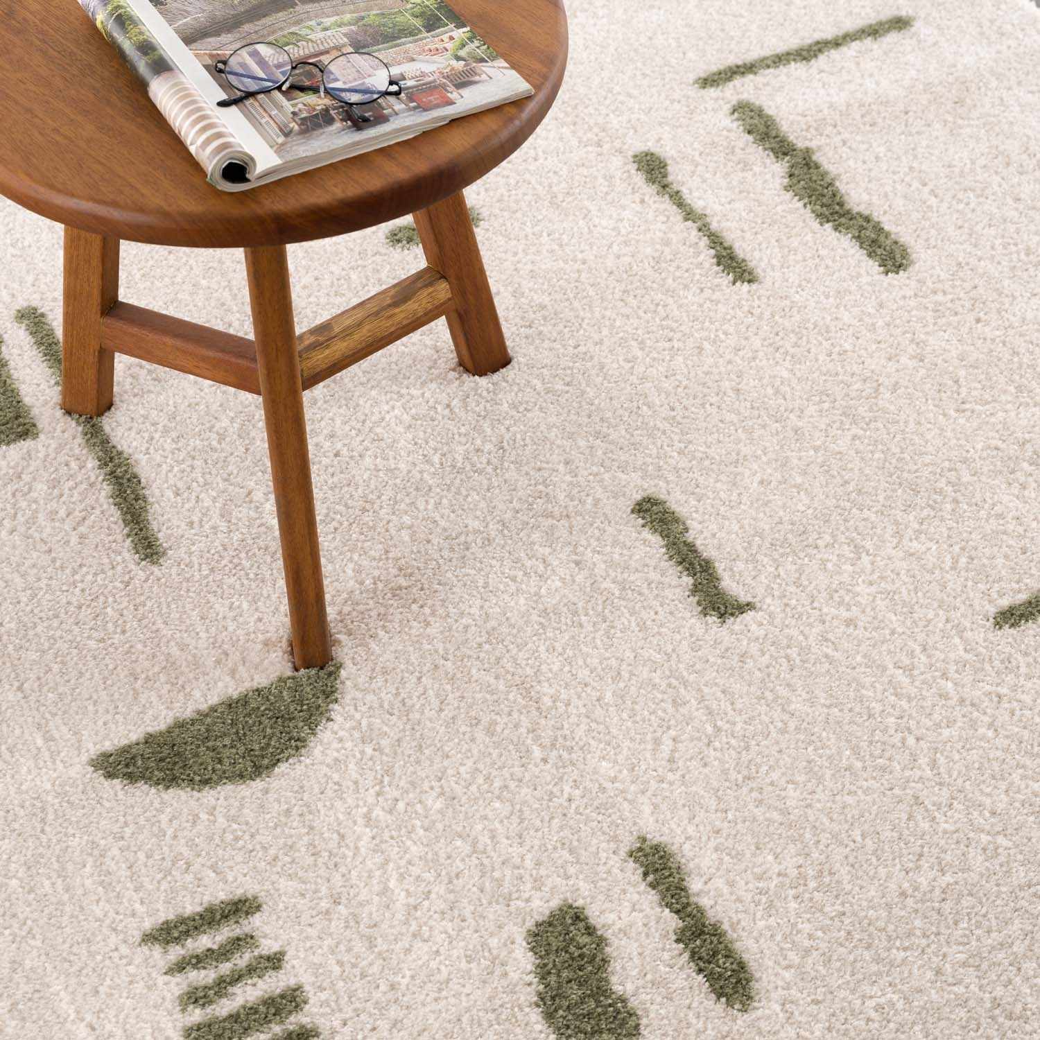 Azriel Green Washable Area Rug - Image 10