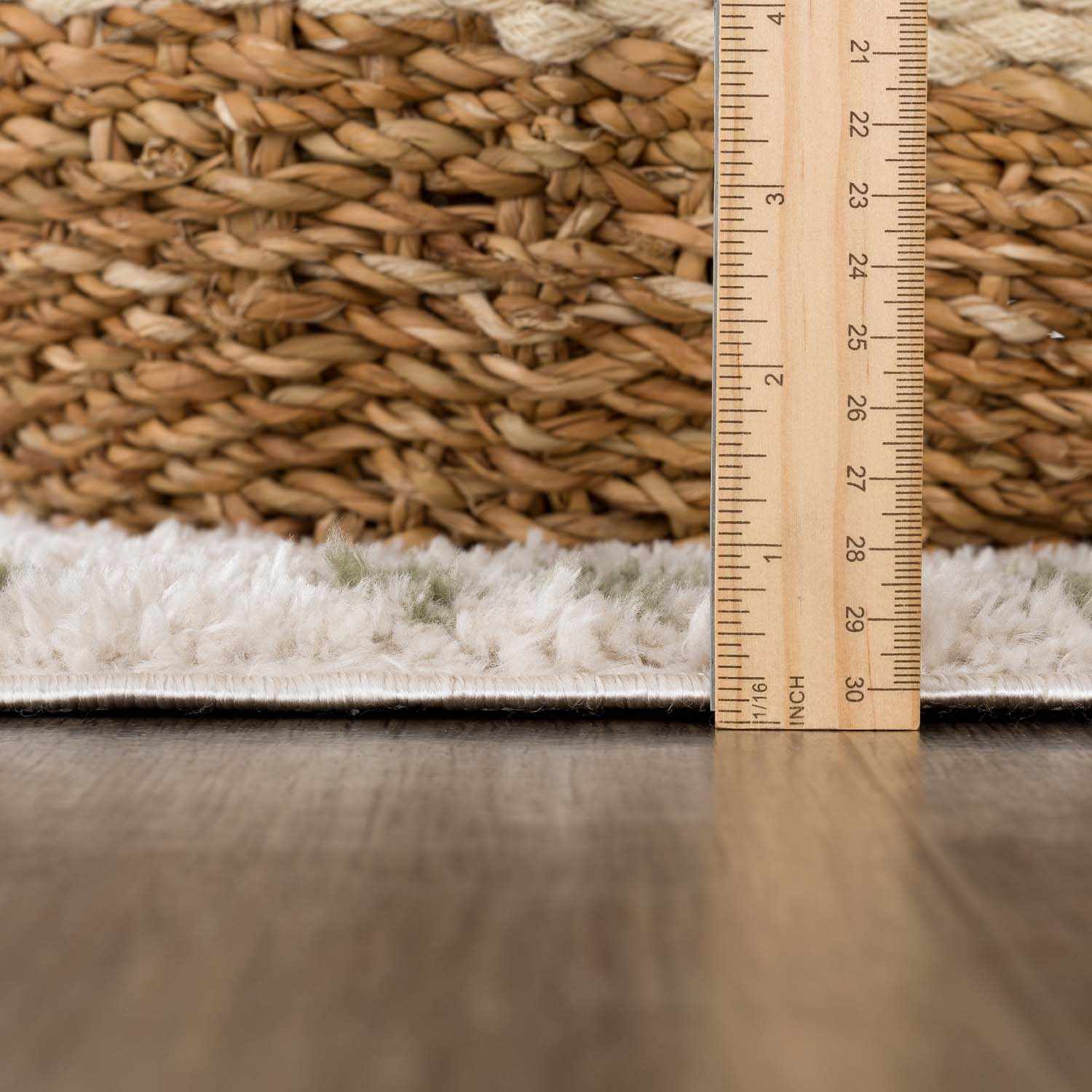 Azriel Green Washable Area Rug - Image 9