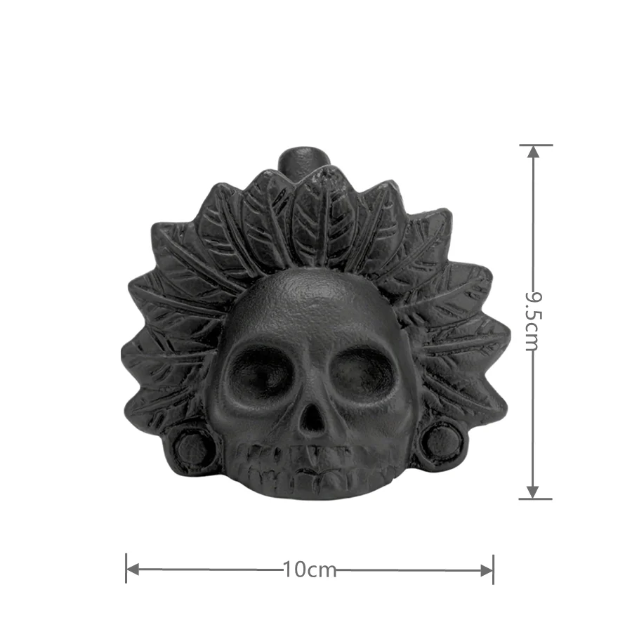 Aztec Death Whistle Ceramic Halloween Scream Whistle Dia de los Muertos - Image 2