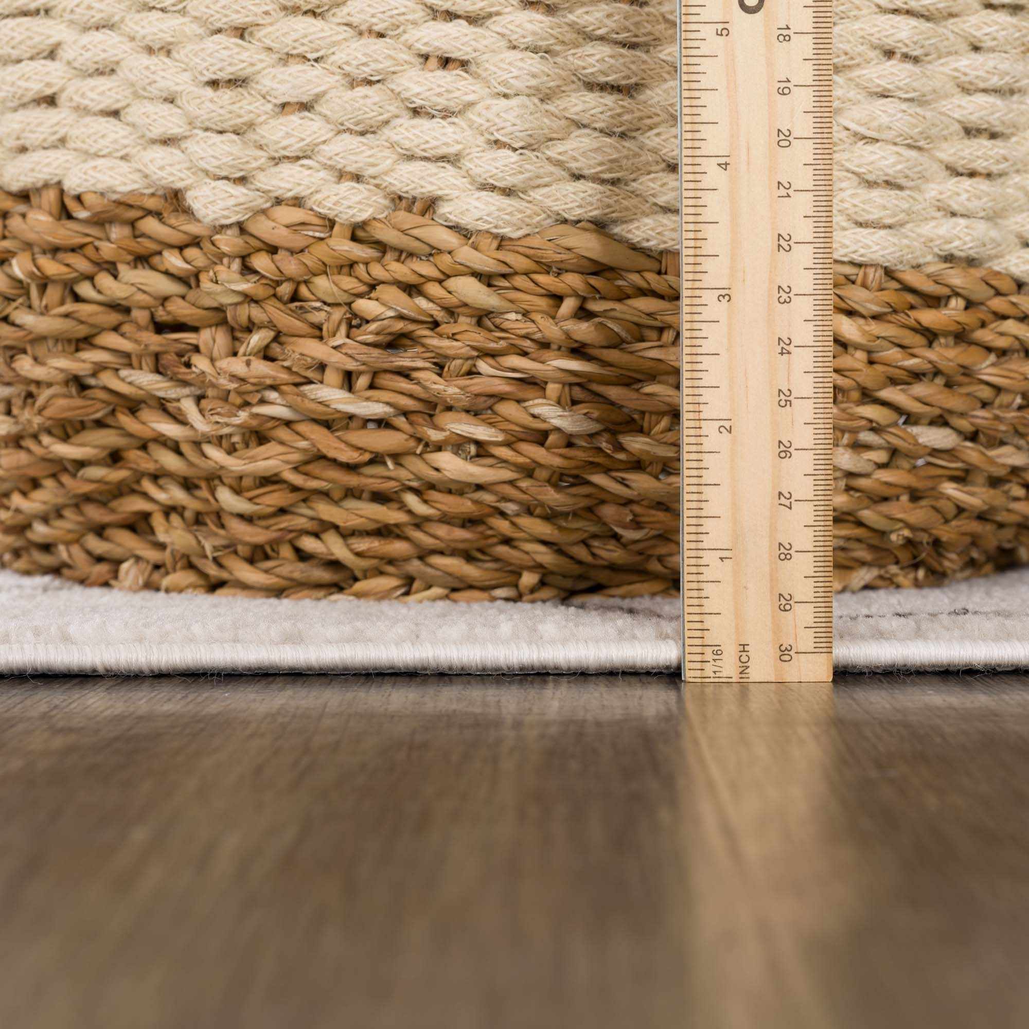 Azzan Cream & Charcoal Area Rug - Clearance - Image 11