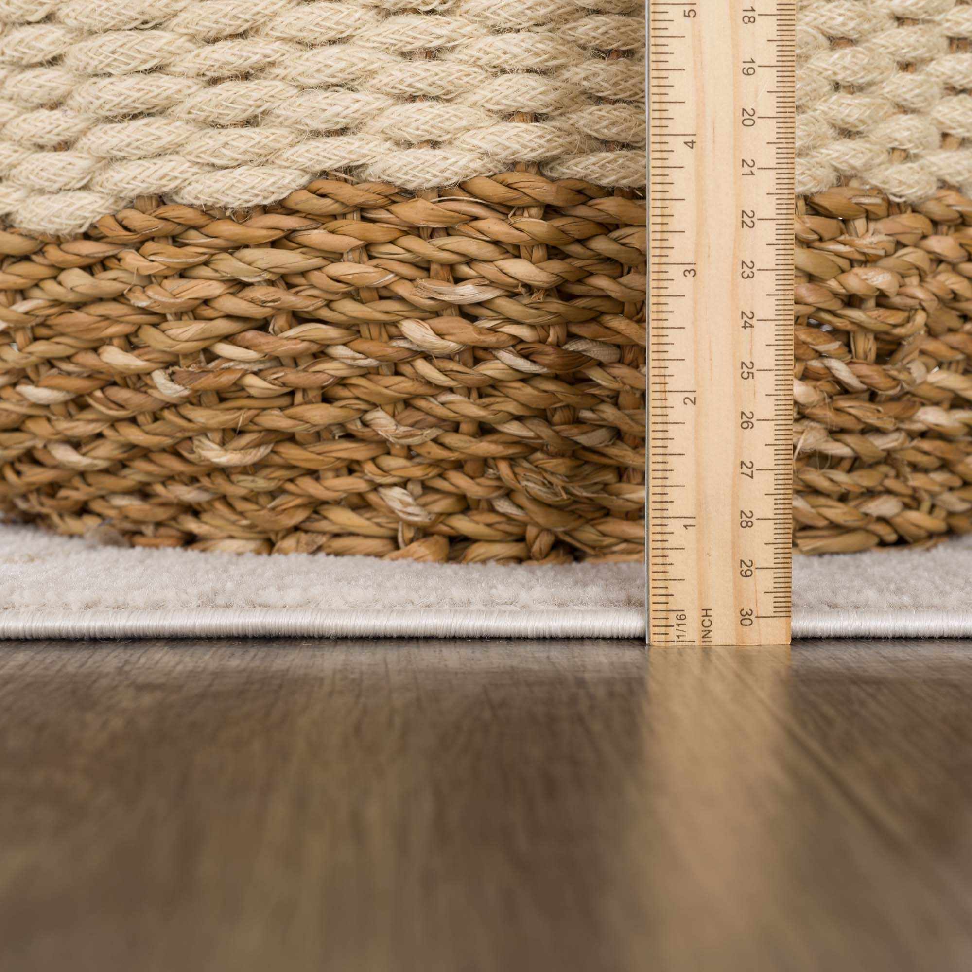 Azzan Cream & Gold Area Rug - Clearance - Image 10