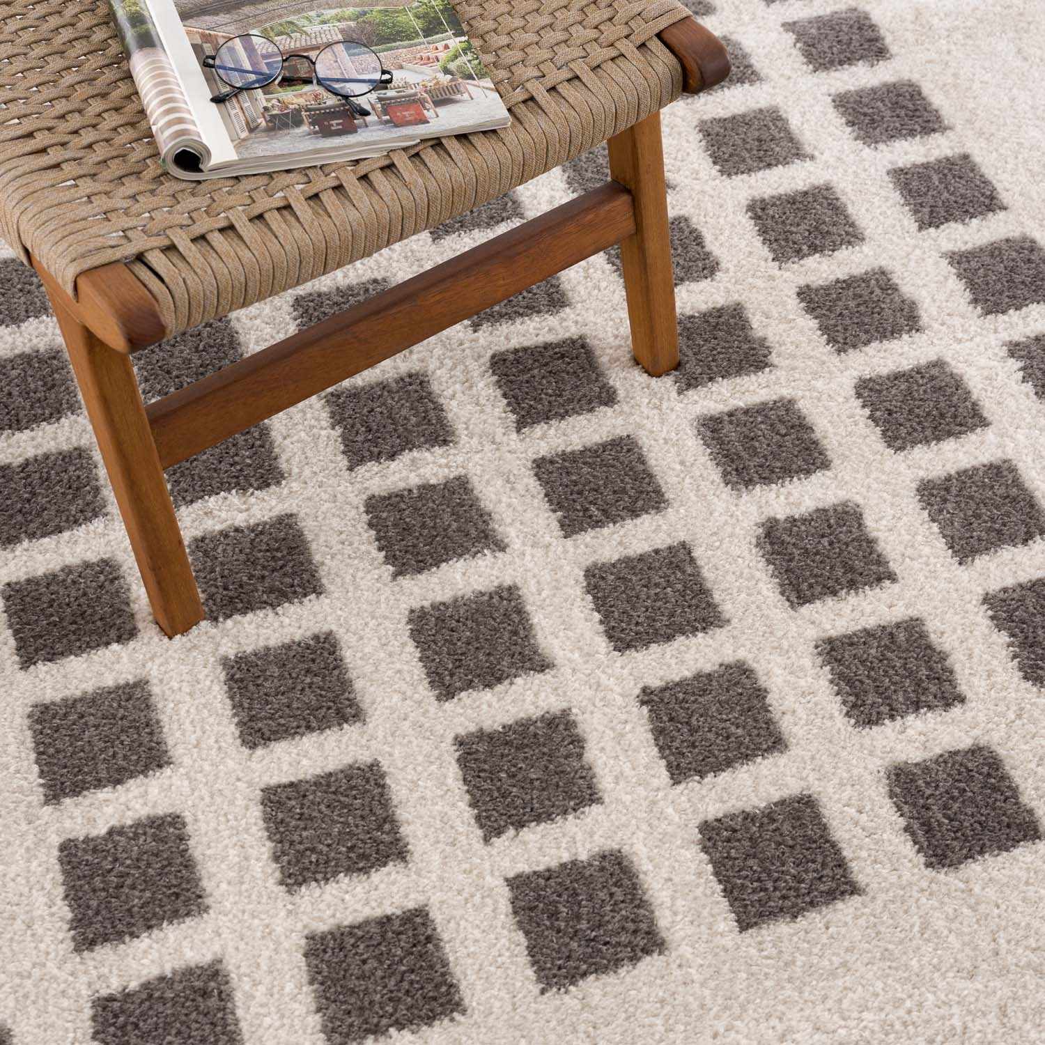 Baback Charcoal Washable Area Rug - Image 10