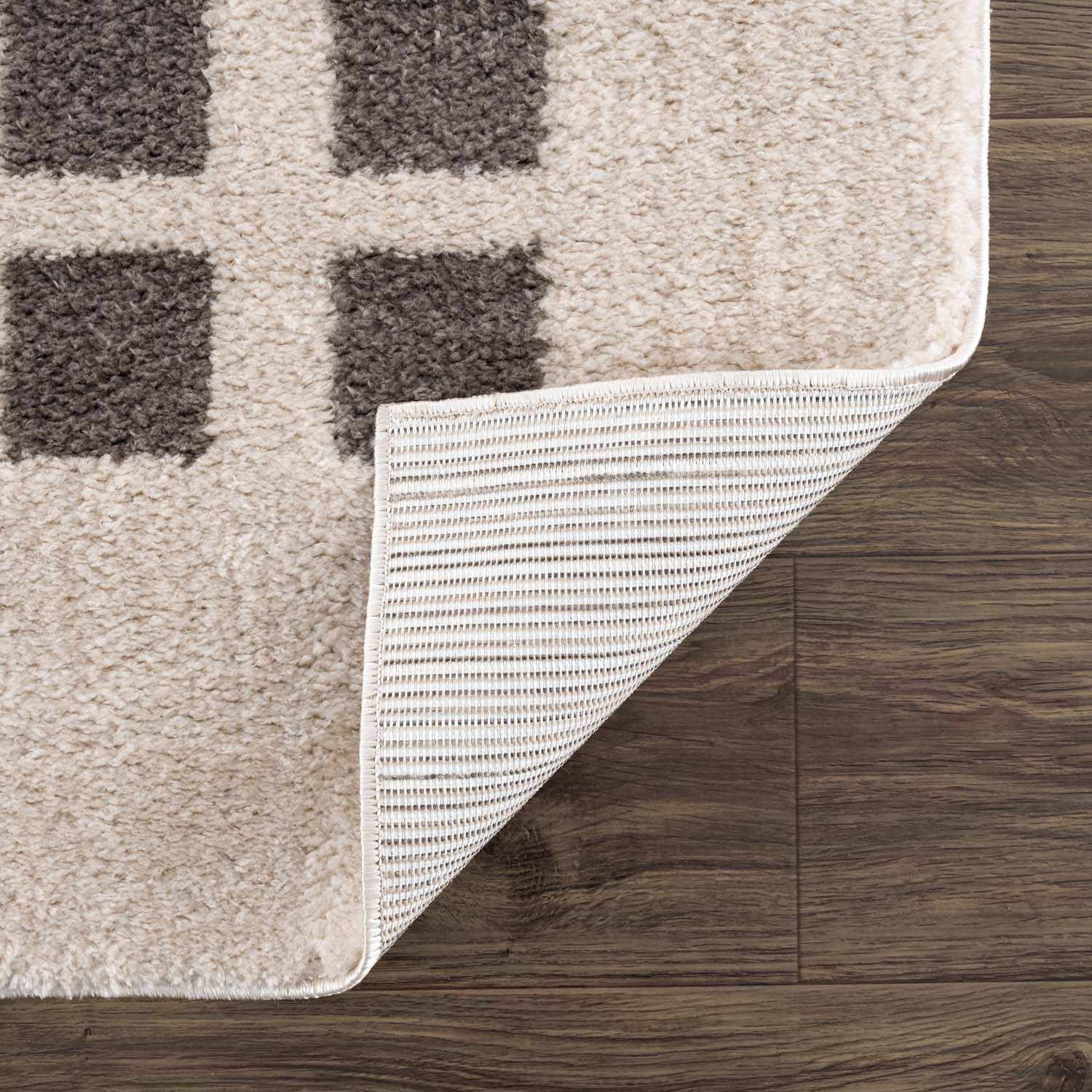 Baback Charcoal Washable Area Rug - Image 5
