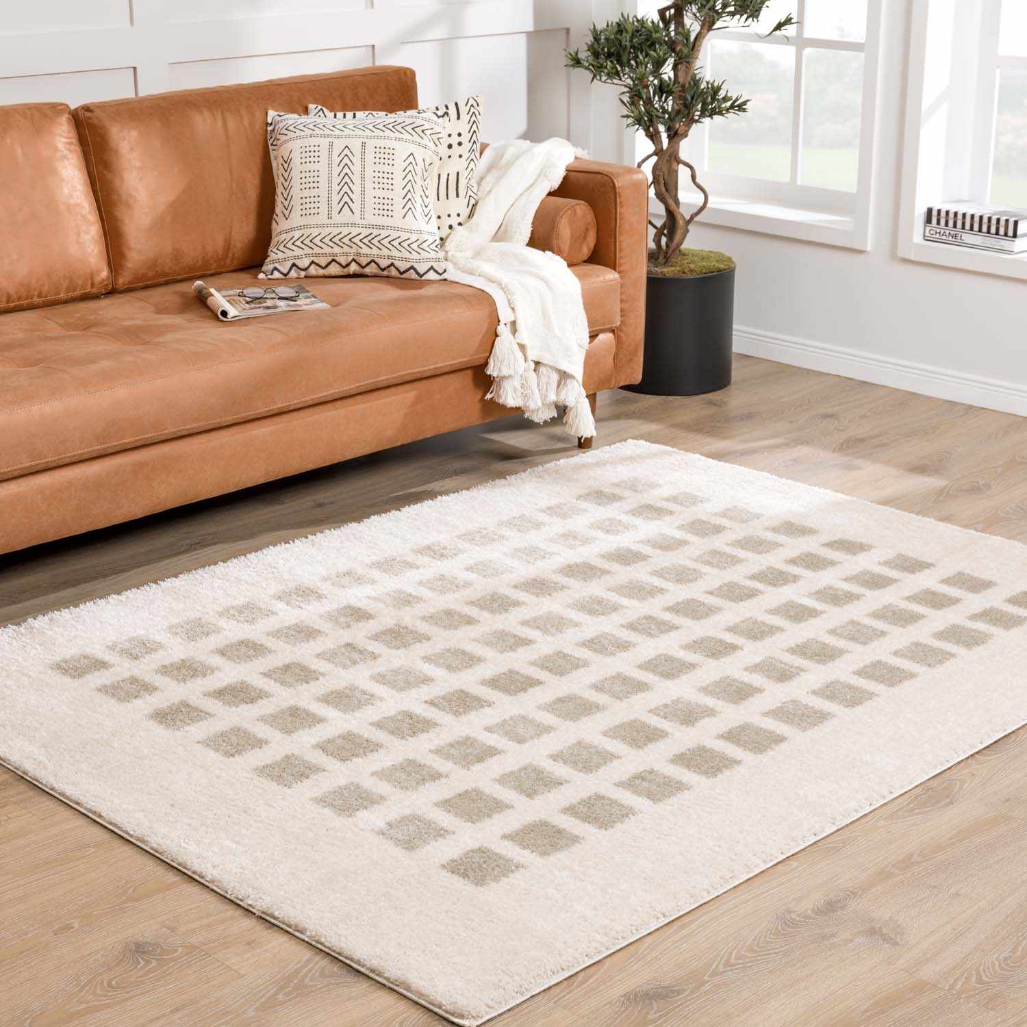 Baback Gray Washable Area Rug - Image 3