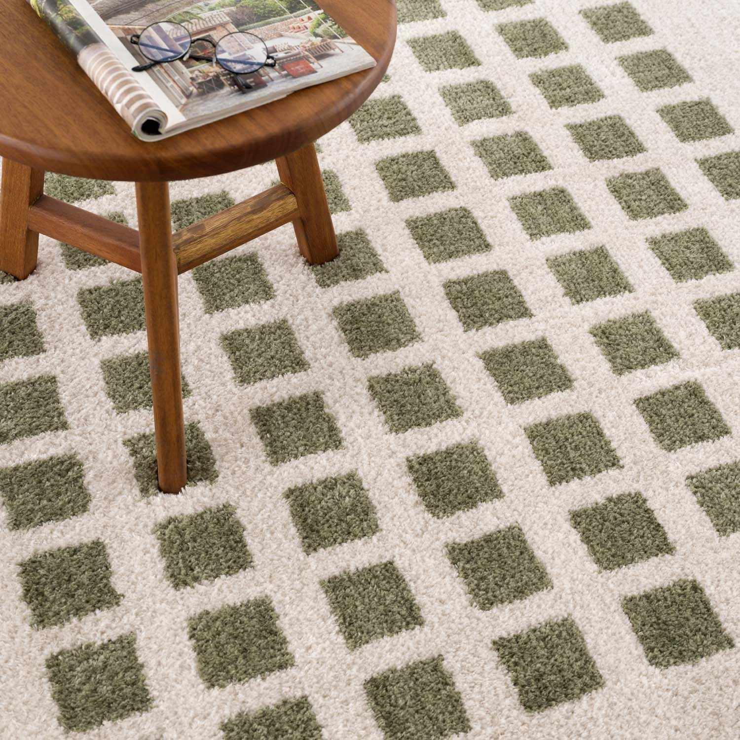 Baback Green Washable Area Rug - Image 10