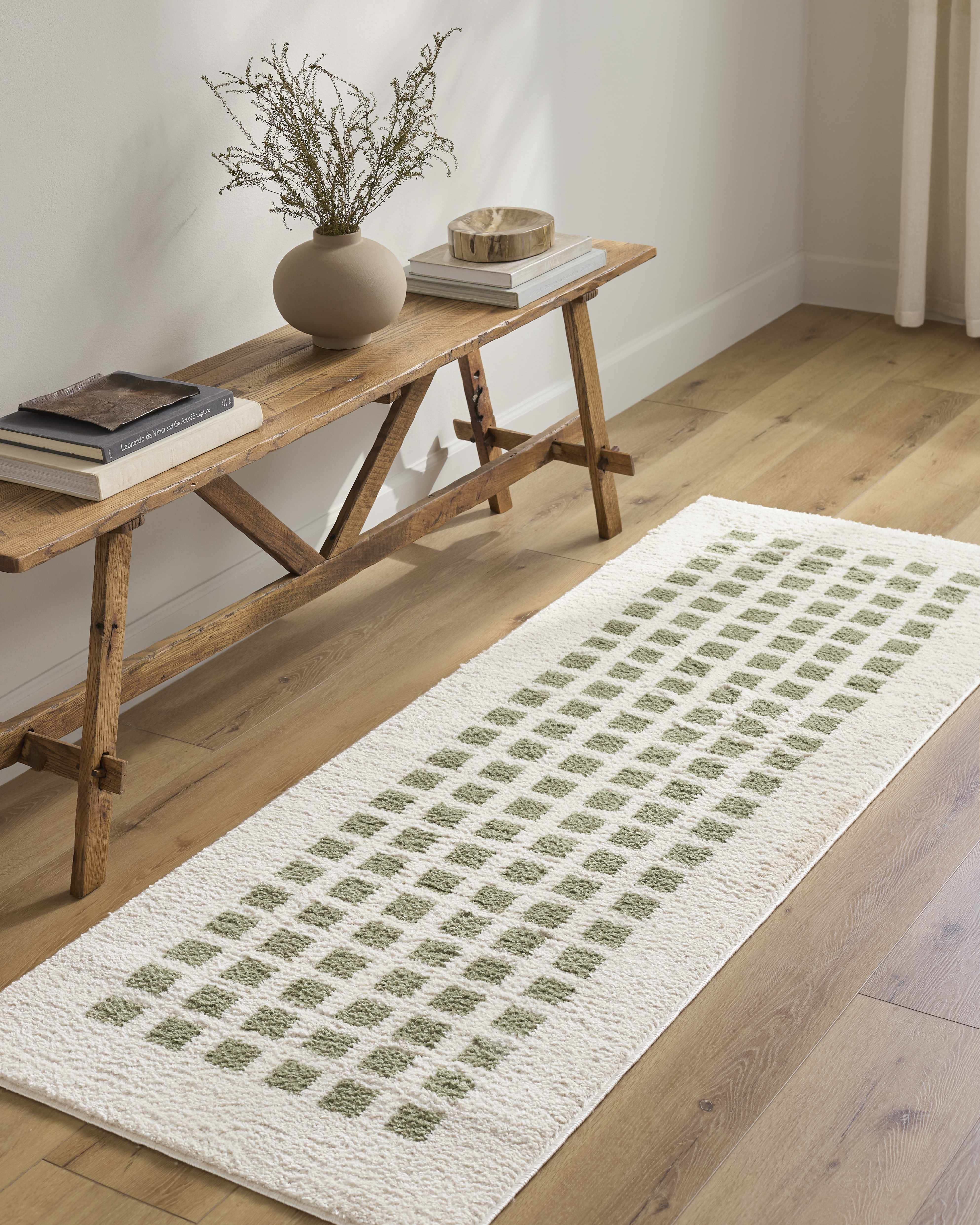 Baback Green Washable Area Rug - Image 12