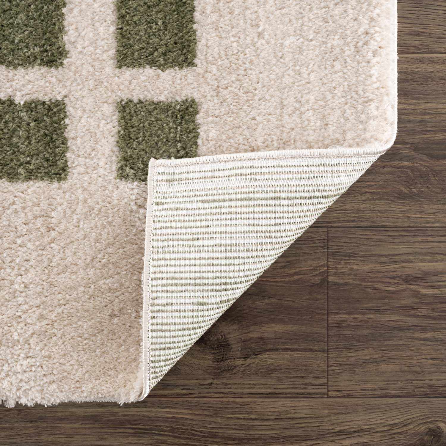 Baback Green Washable Area Rug - Image 5