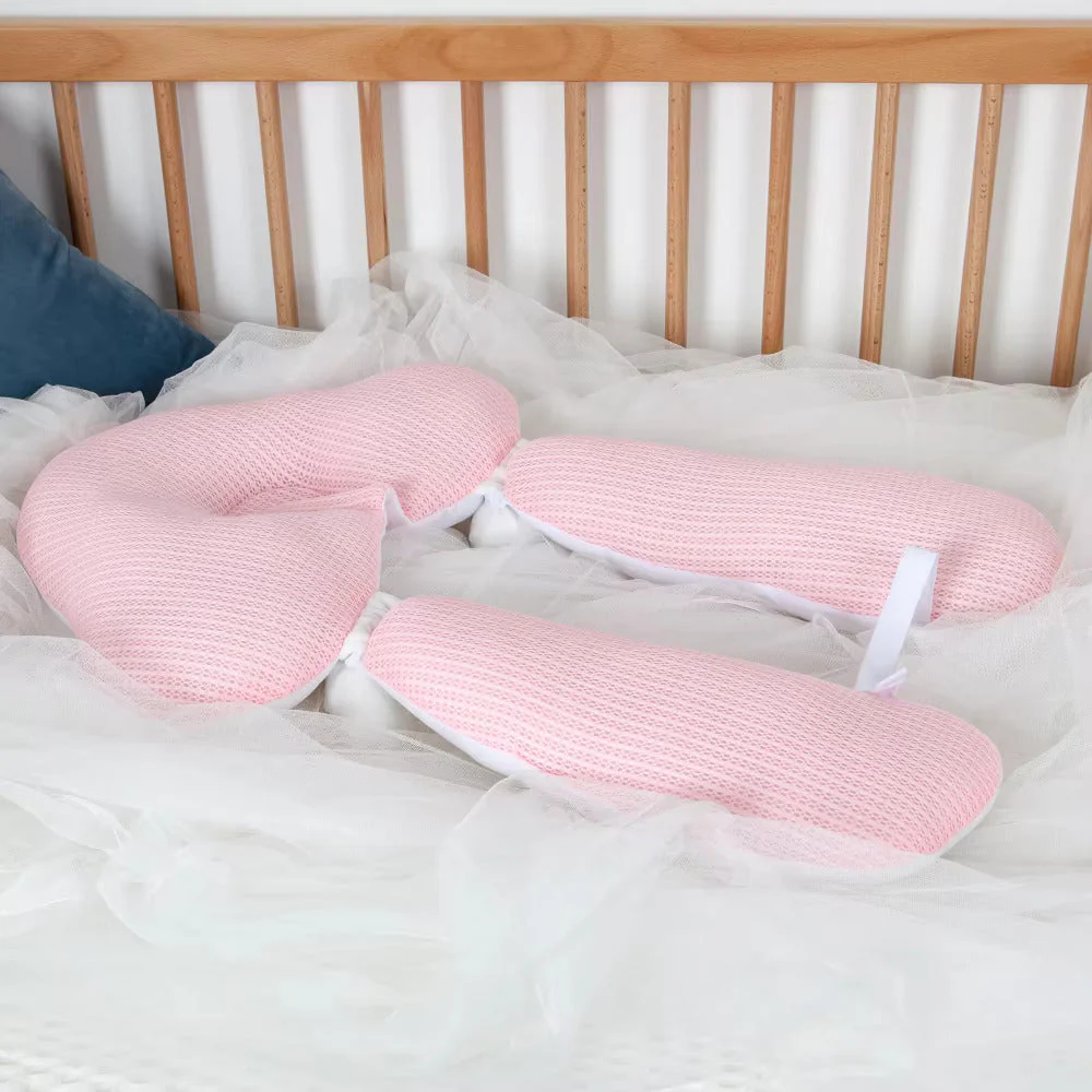 Baby Anti Flat Head Pillow Organic Cotton Infant Sleeping Support Cushion - Image 17