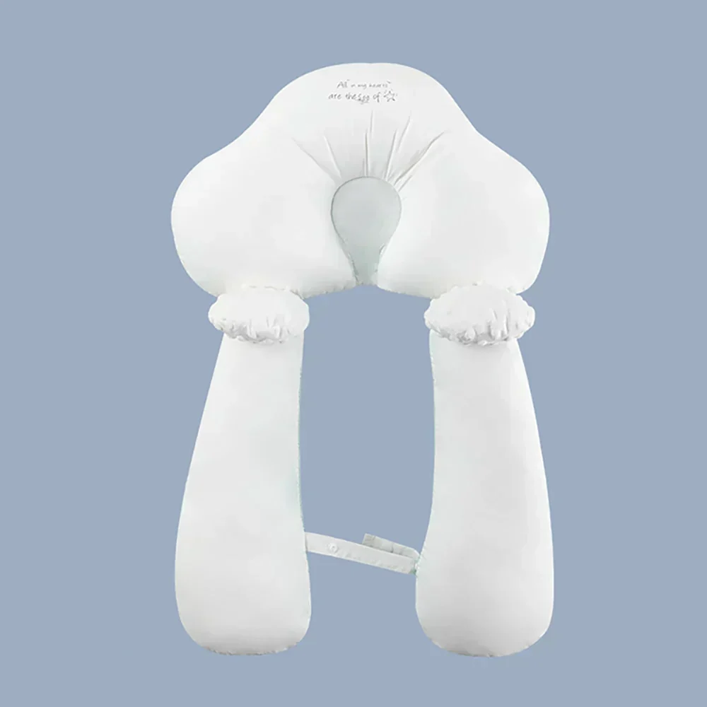 Baby Anti Flat Head Pillow Organic Cotton Infant Sleeping Support Cushion - Image 18