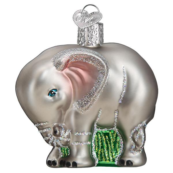 Baby Elephant Ornament by Old World Christmas - Image 5