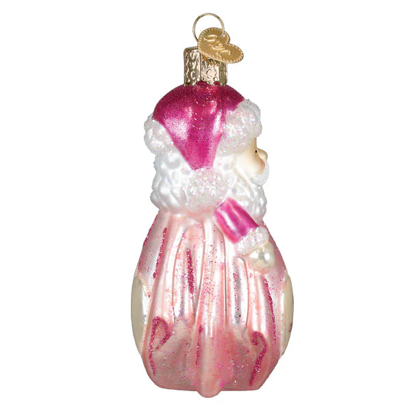 Baby Girl's 1st Santa Lovey Ornament - Image 4