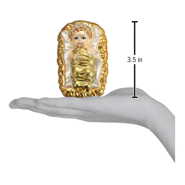 Baby Jesus In Manger Ornament - Image 6