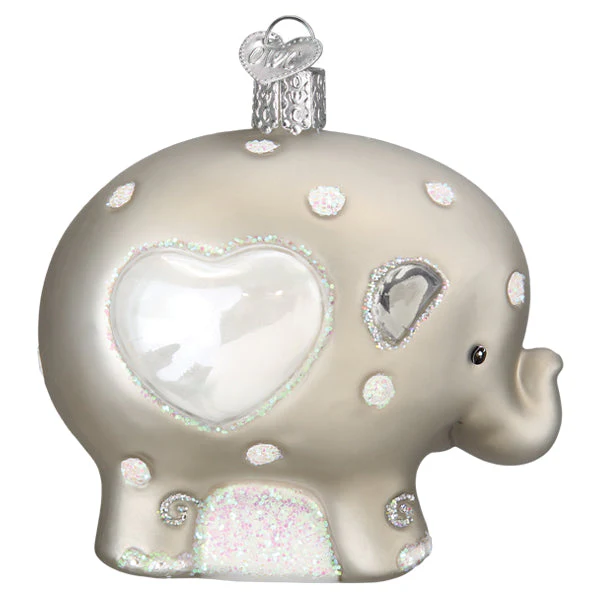 Baby's 1st Elephant Ornament - Image 4