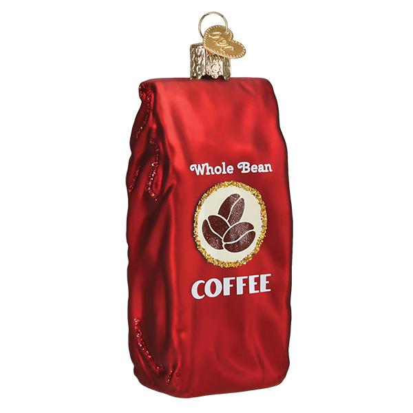 Bag Of Coffee Beans Christmas Ornament - Image 3