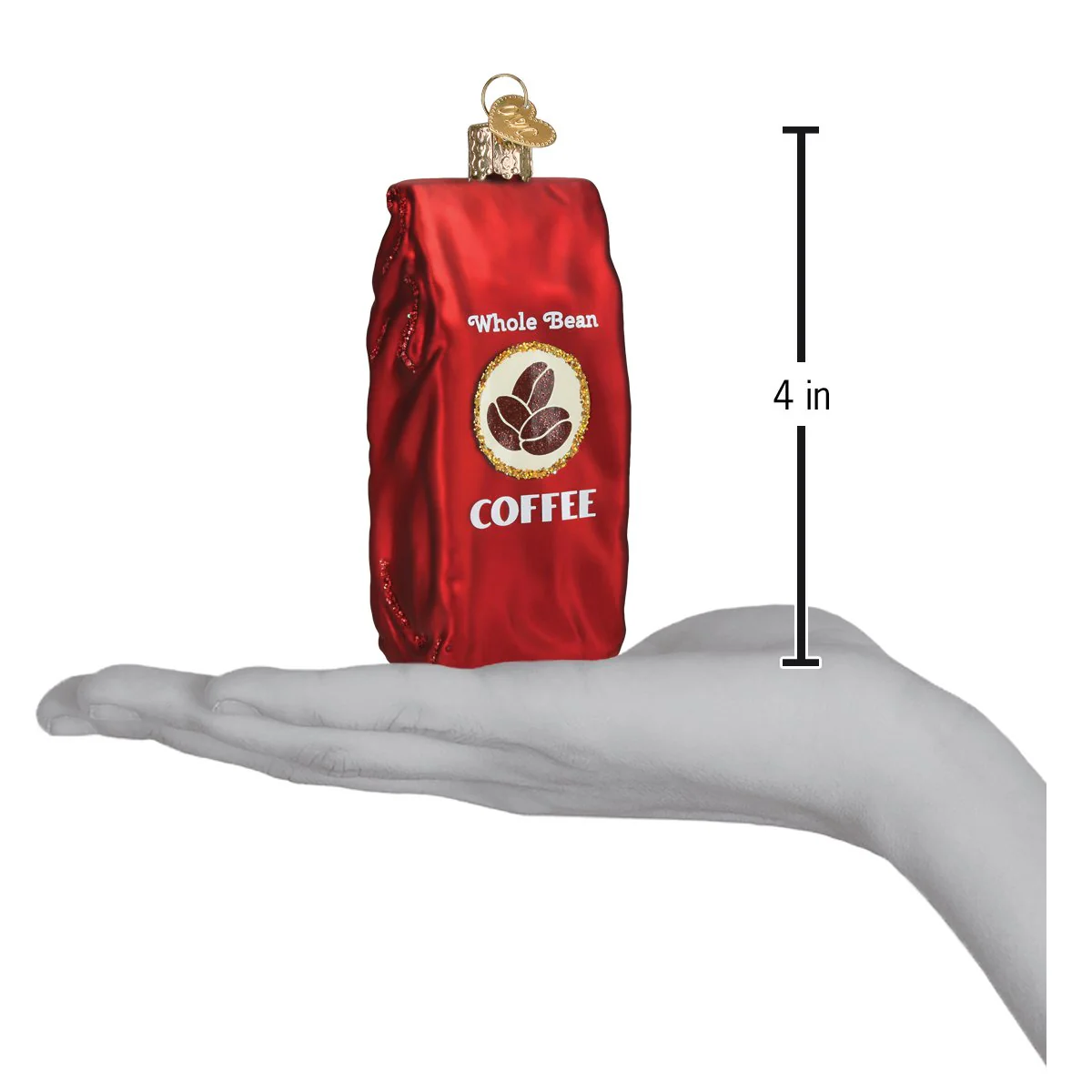 Bag Of Coffee Beans Christmas Ornament - Image 6
