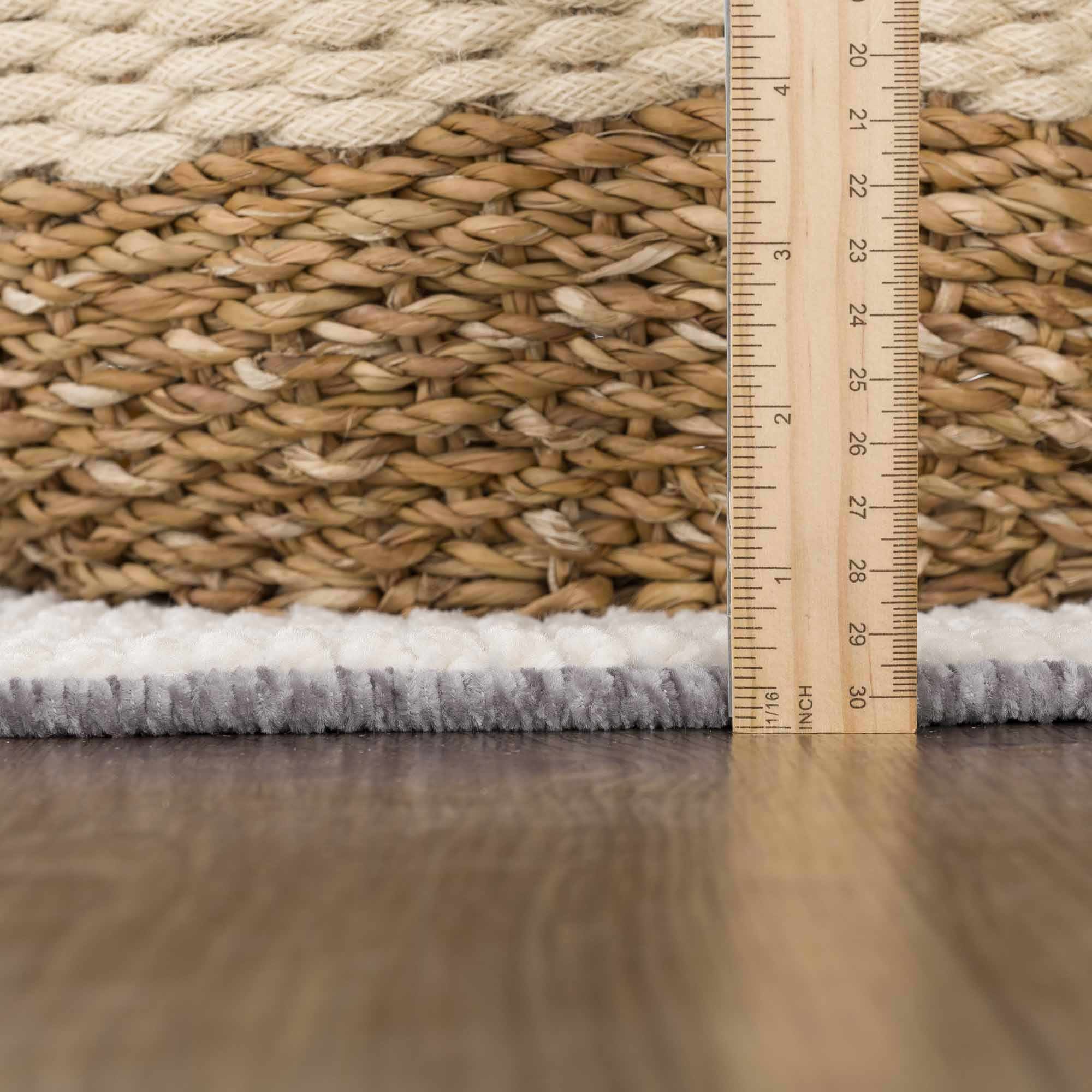 Bahar Cream & Gray Washable Area Rug - Clearance - Image 12