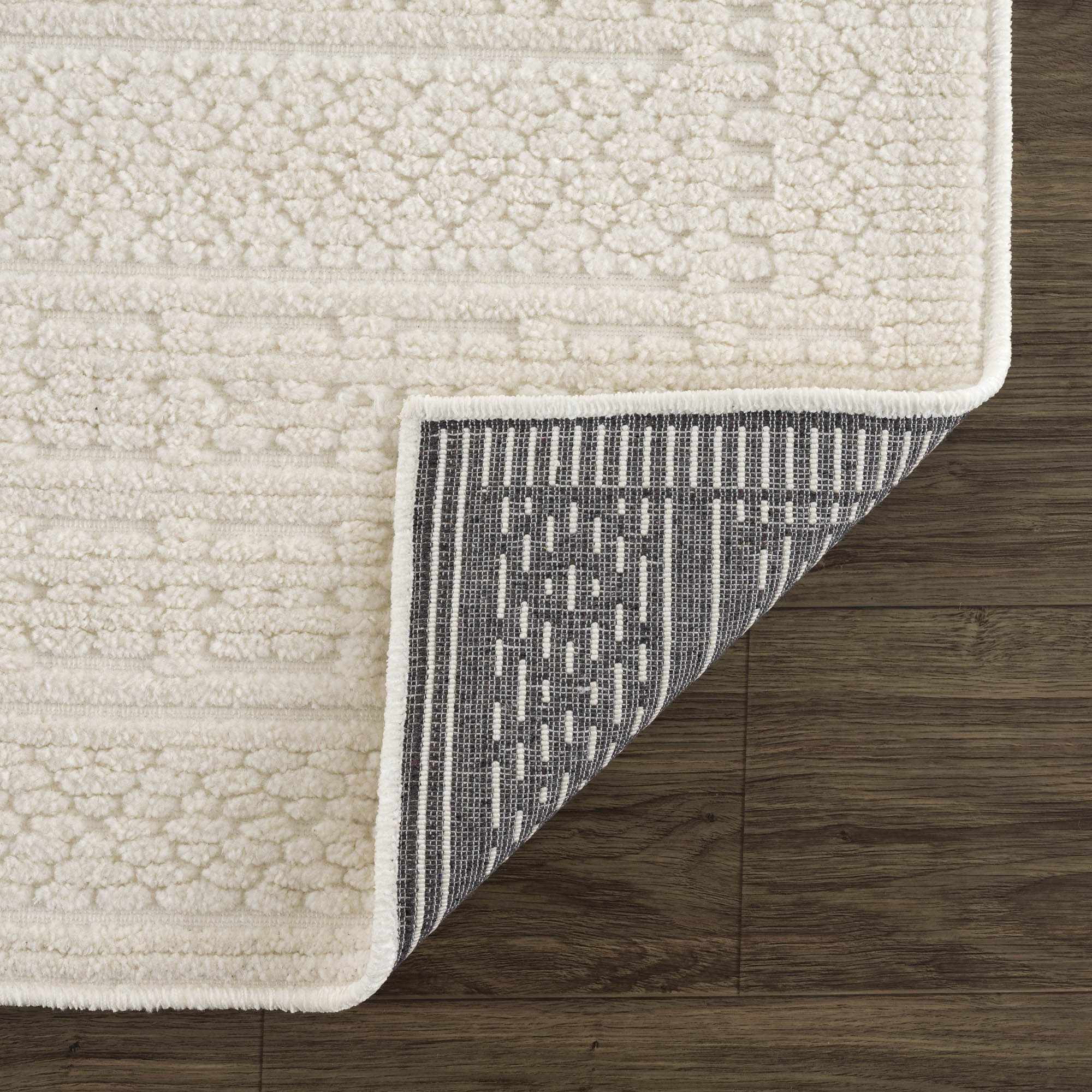 Bahar Cream Washable Area Rug - Image 6
