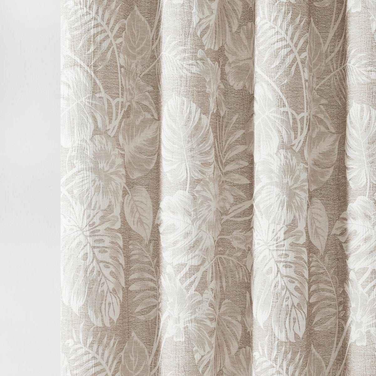 Bali Tropical Leaves Shower Curtain - Image 3