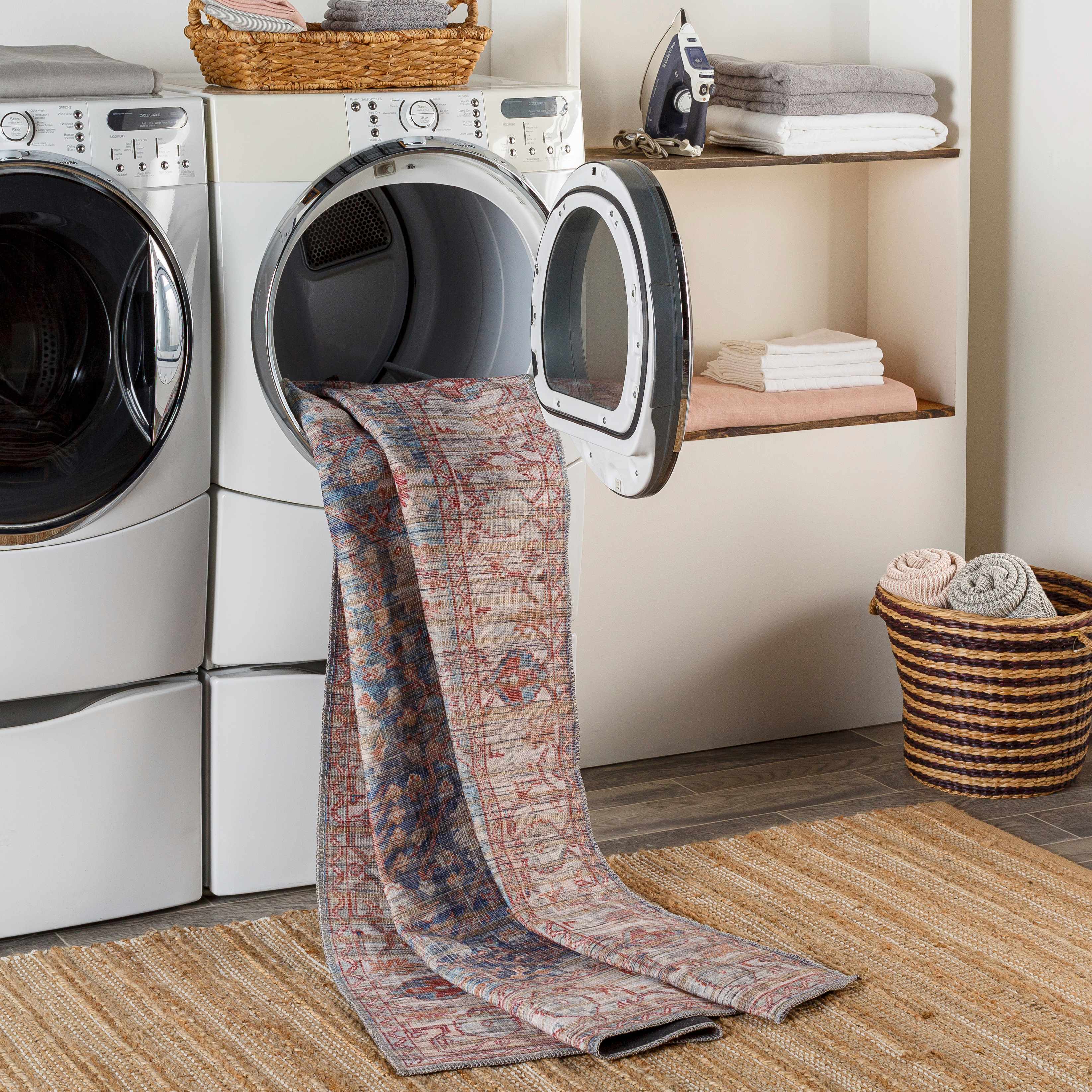 Balindong Washable Printed Jute Rug - Clearance - Image 5