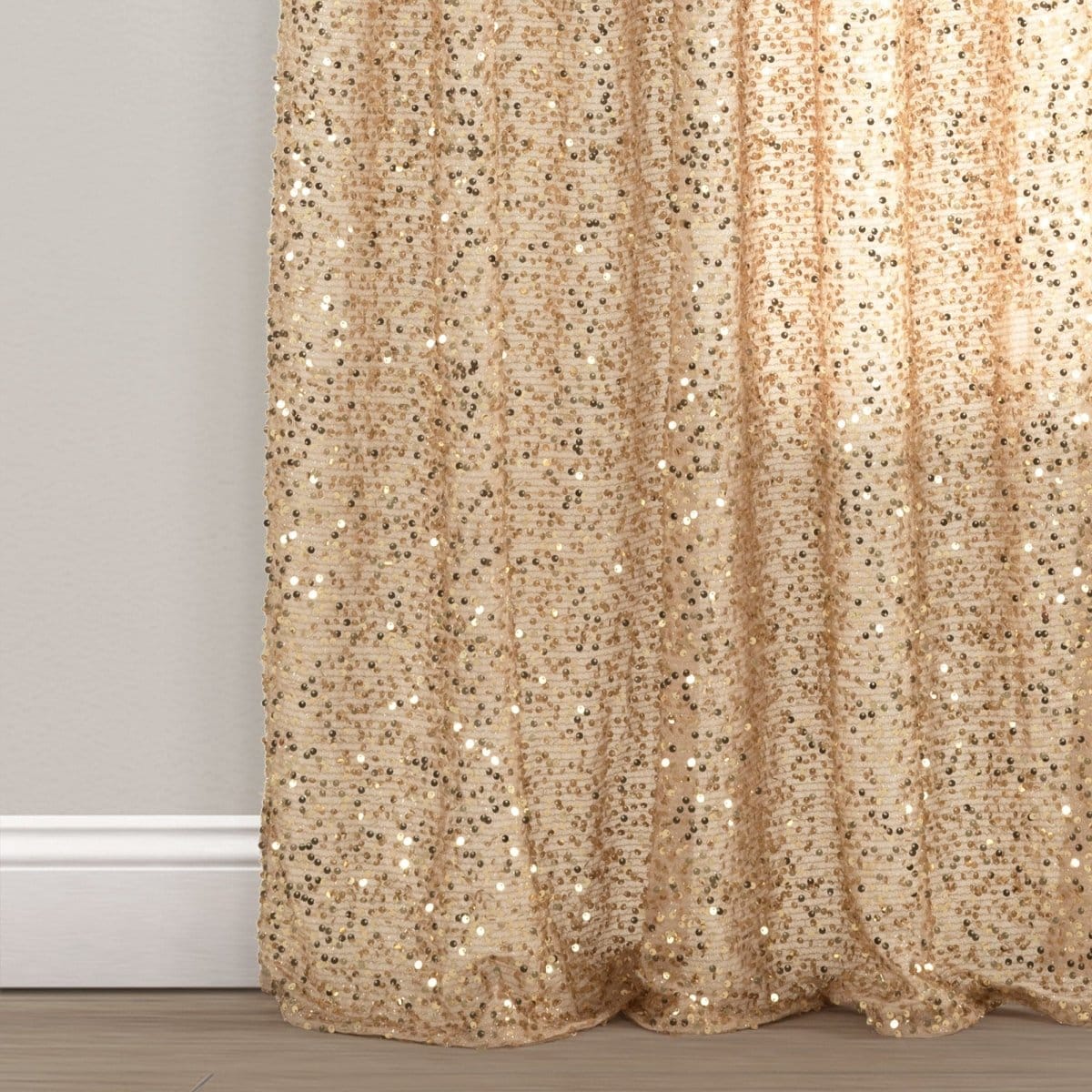Ballgown Glam Sparkle Sequins Window Curtain Panel - Image 11