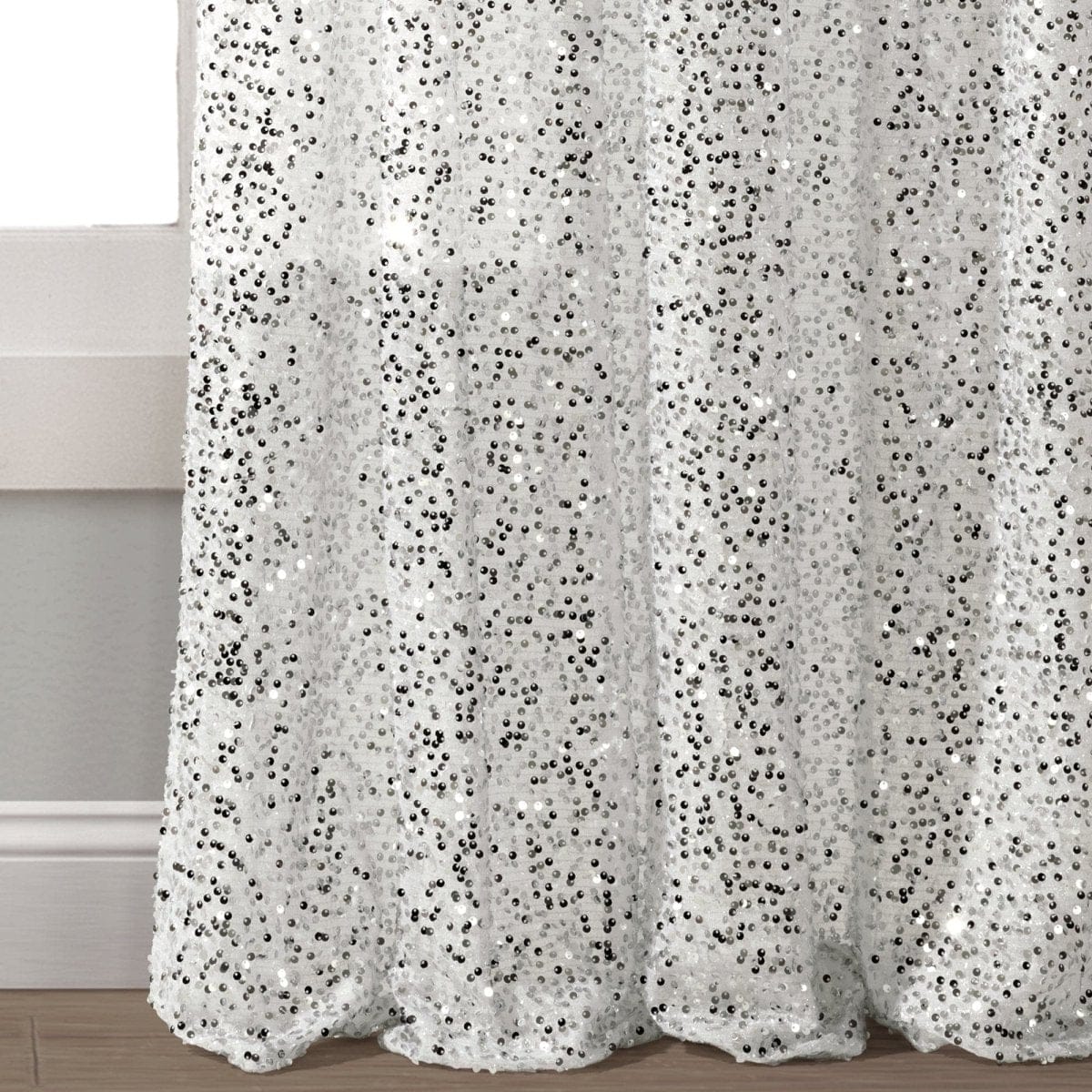 Ballgown Glam Sparkle Sequins Window Curtain Panel - Image 15