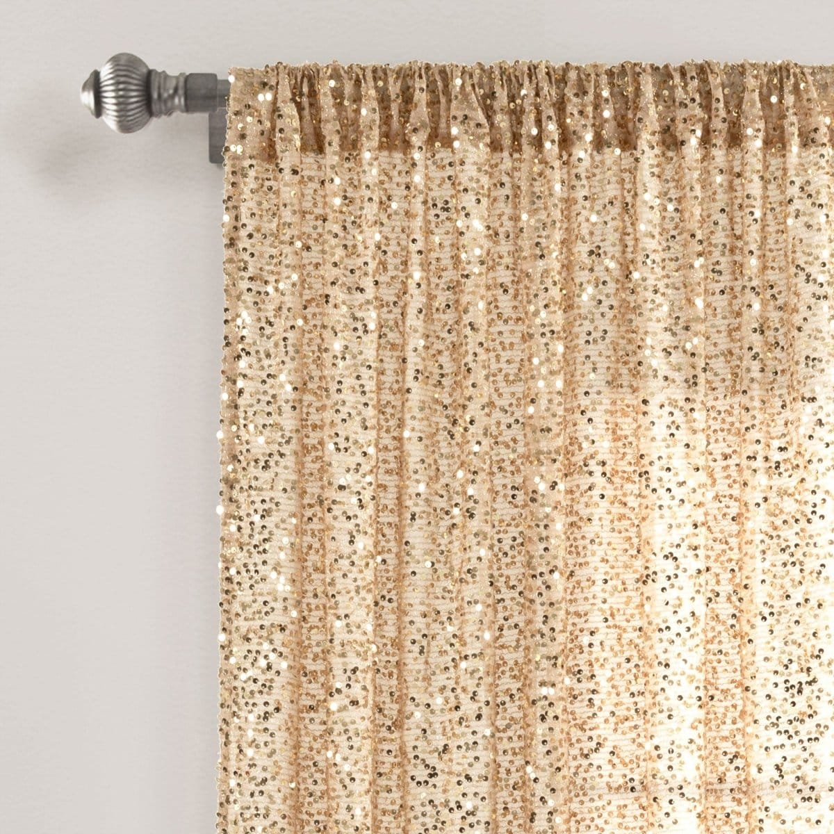 Ballgown Glam Sparkle Sequins Window Curtain Panel - Image 9