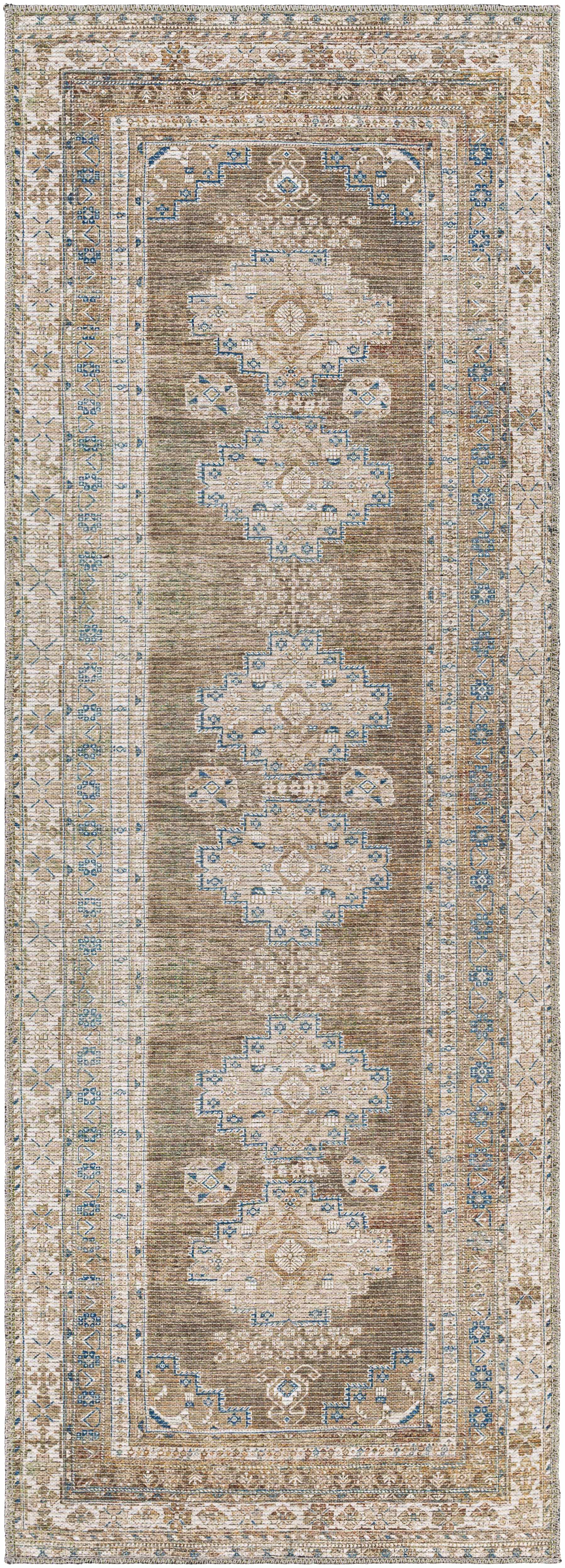 Baltinglass Flat Pile Washable Rug - Image 10