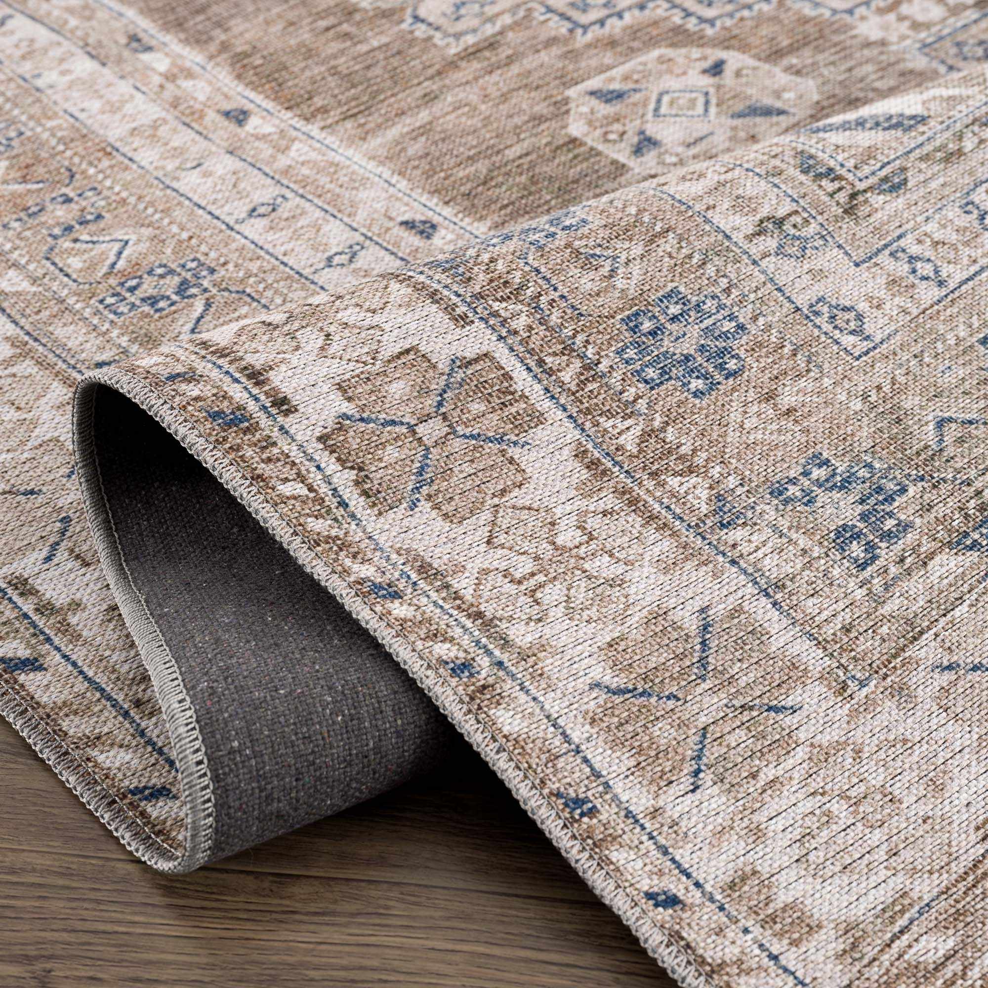Baltinglass Flat Pile Washable Rug - Image 7