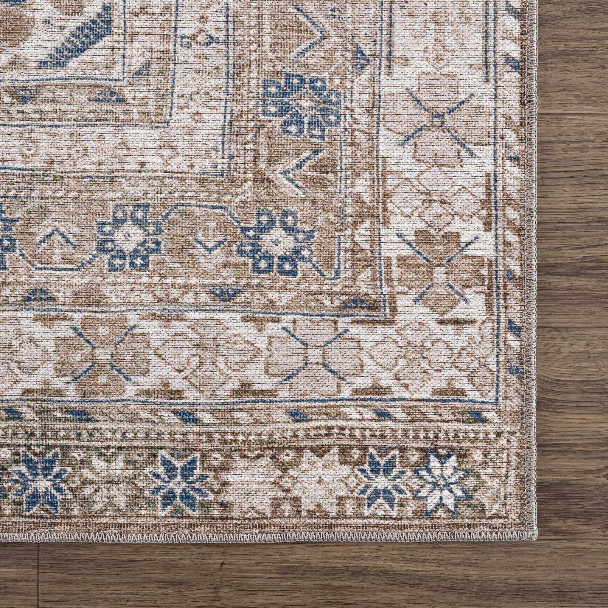 Baltinglass Flat Pile Washable Rug - Image 8