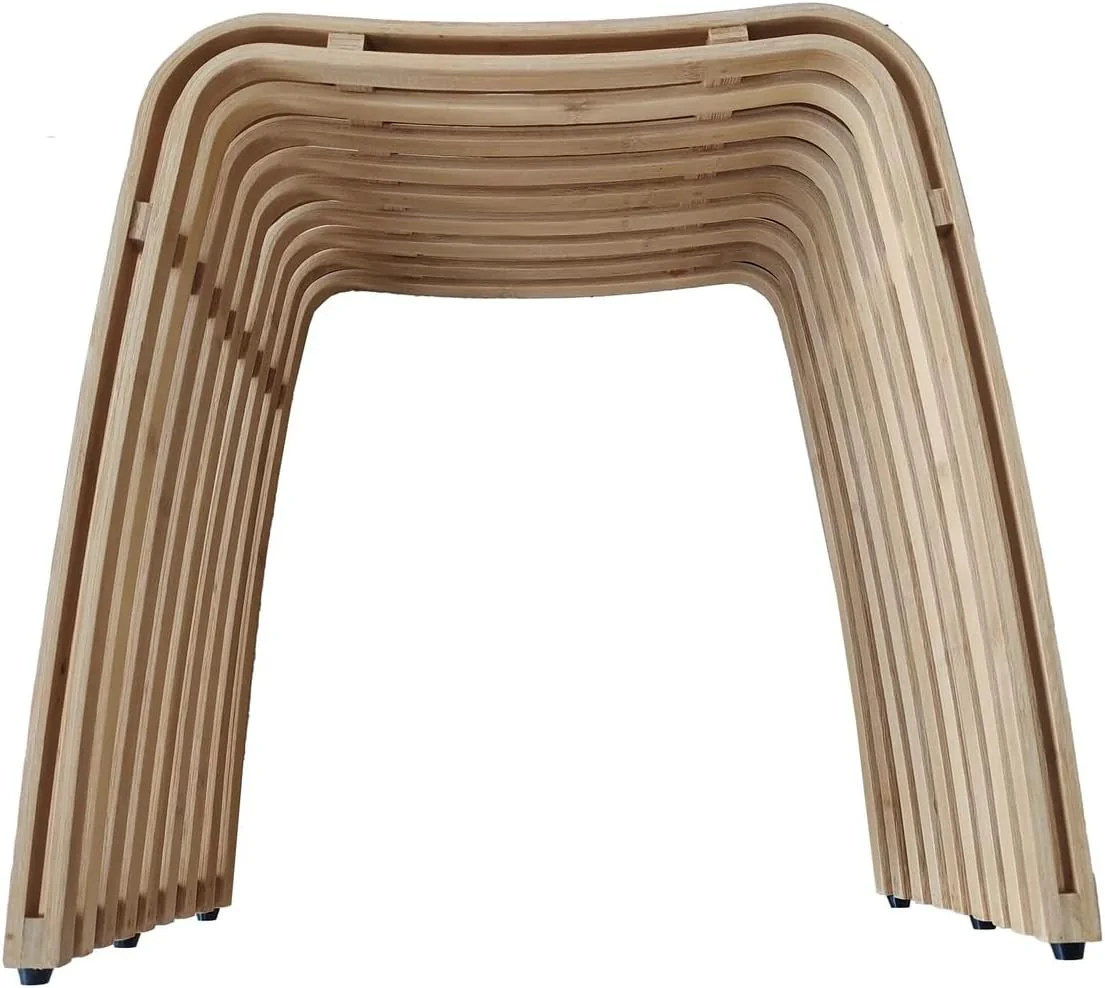 Bamboo Dining Bench 11-7/8L x 18-1/8W x 18-1/8H Inches - Image 8