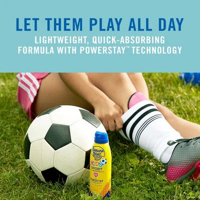 Banana Boat Kids Sport Sunscreen Spray SPF 50+ 9.5oz - Imperfect Container - Image 5