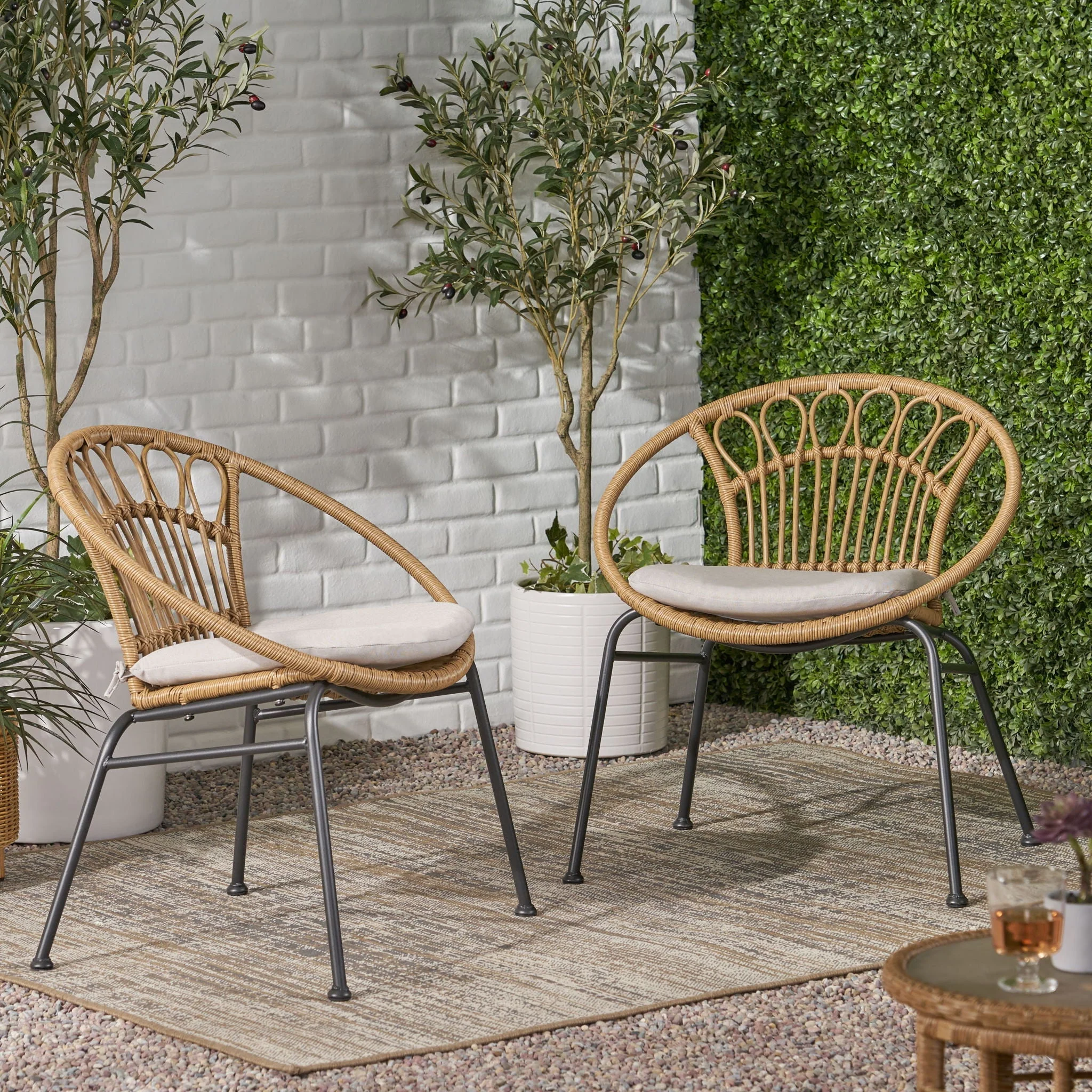 Banya - Chair (Set of 2) - Light Brown - Image 3