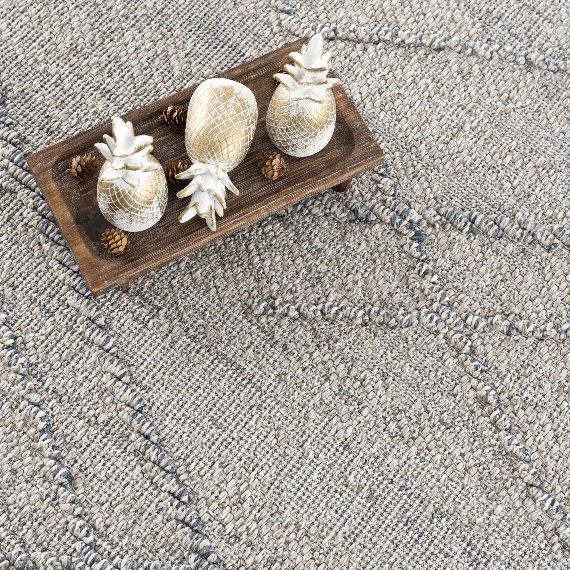 Baqer Taupe & Gray Textured Performance Rug - Clearance - Image 10