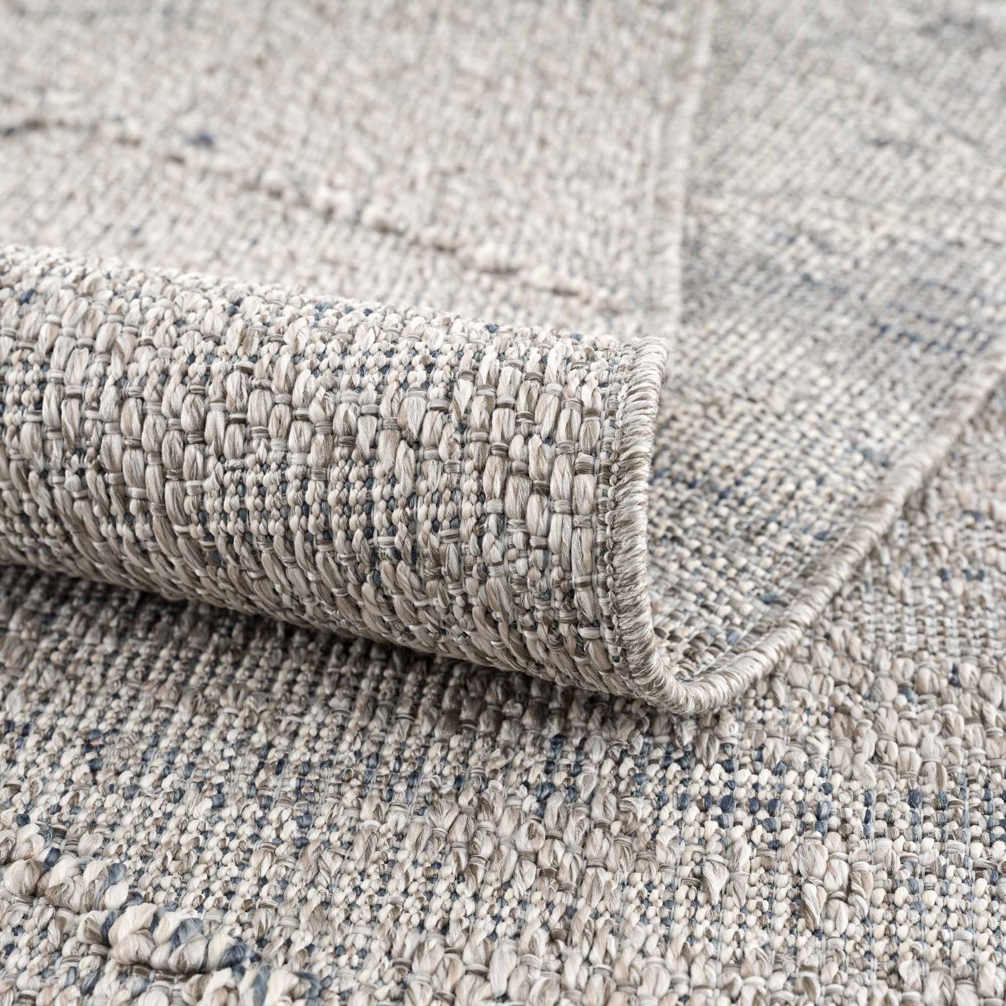 Baqer Taupe & Gray Textured Performance Rug - Clearance - Image 17