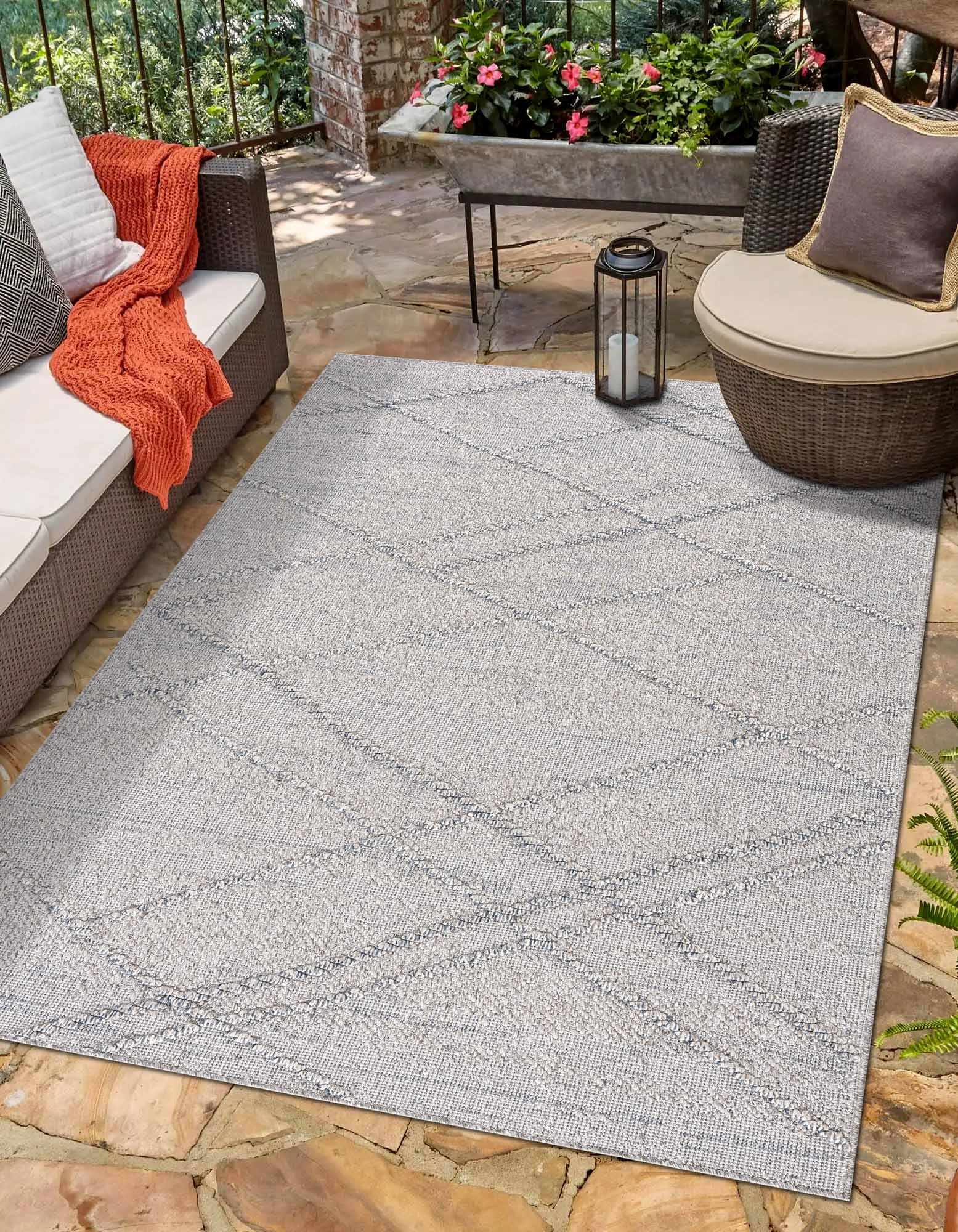 Baqer Taupe & Gray Textured Performance Rug - Clearance - Image 2