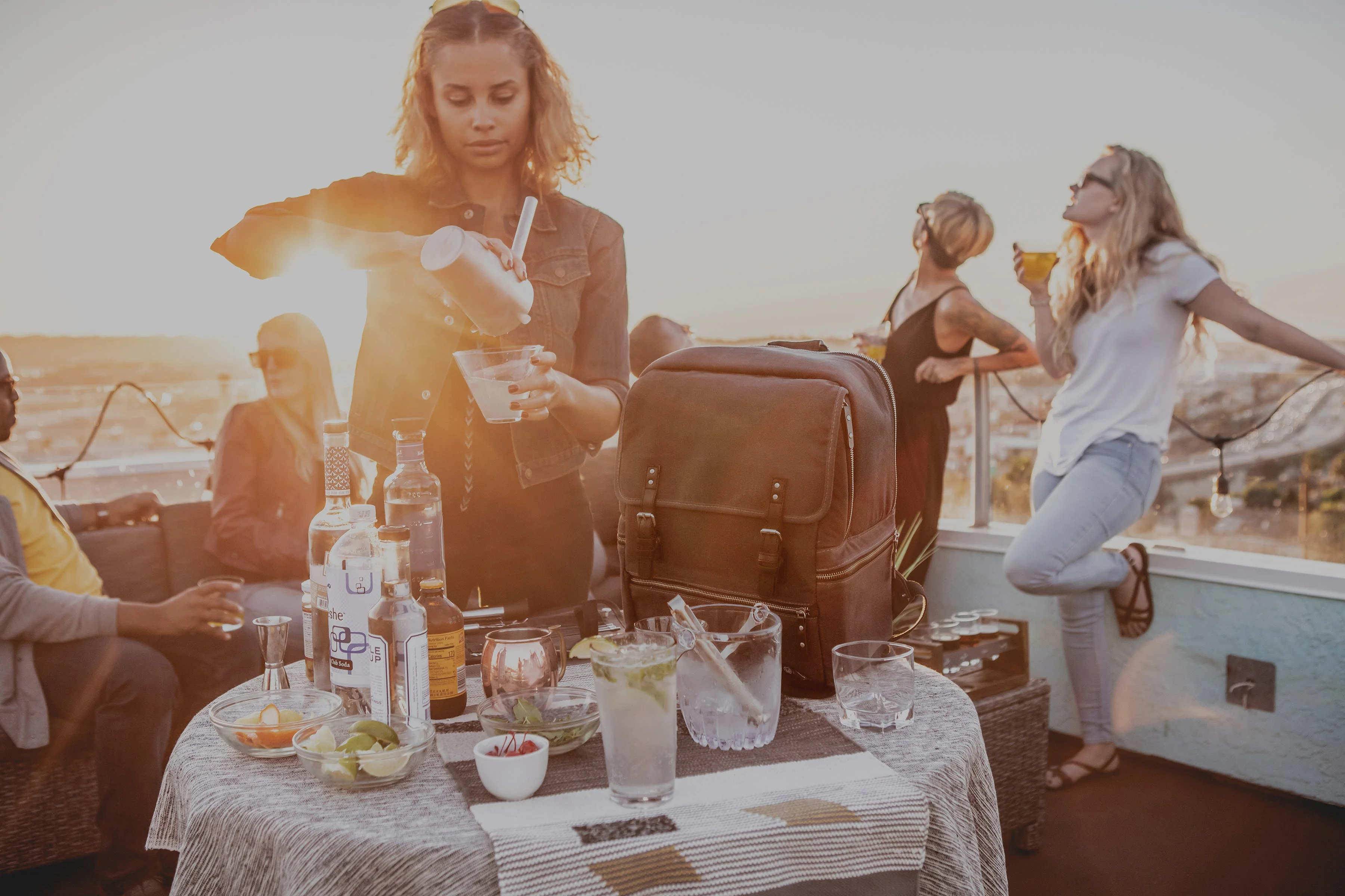 Bar-Backpack Portable Cocktail Set - Image 11