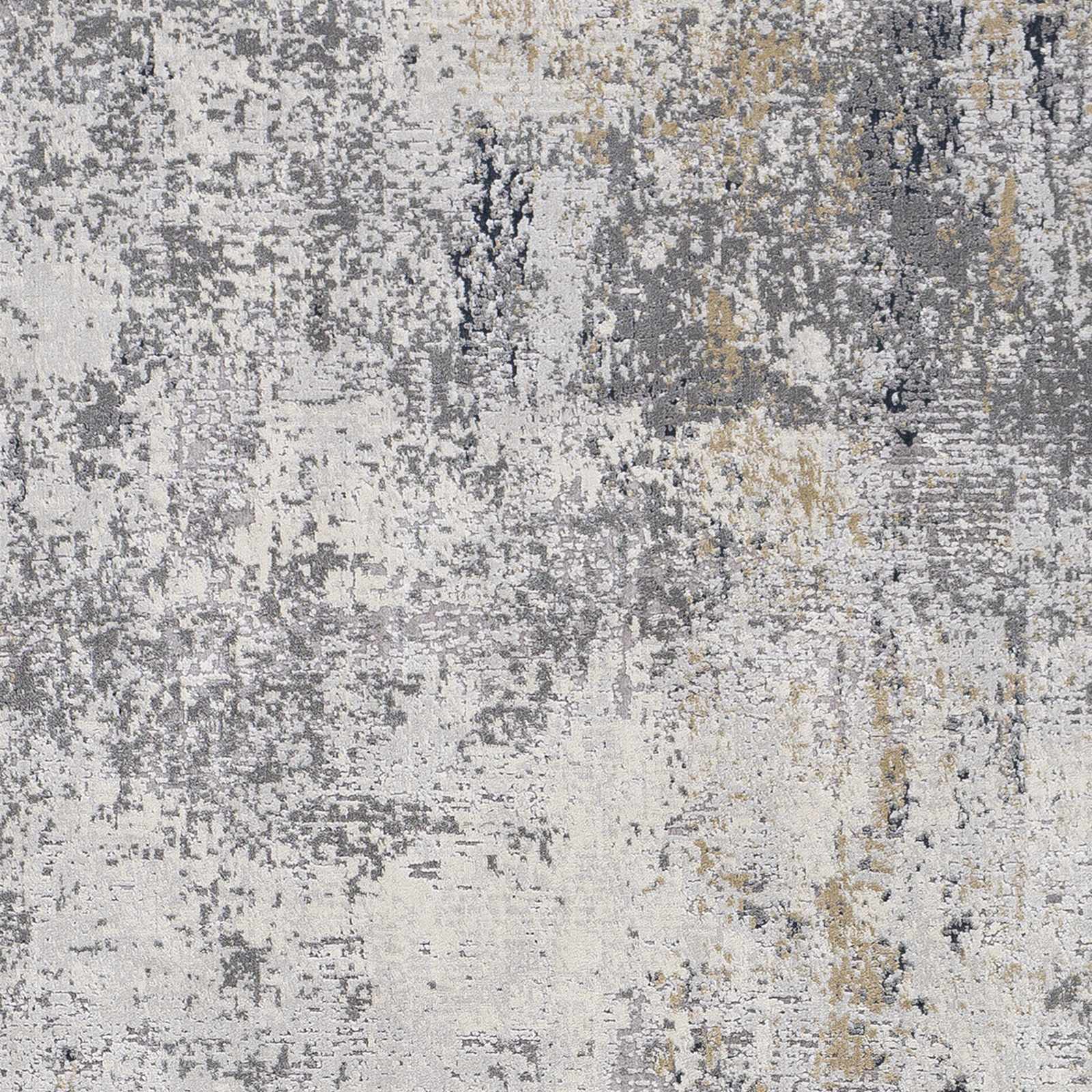 Baranduda Abstract Gray Luxe Rug - Image 4