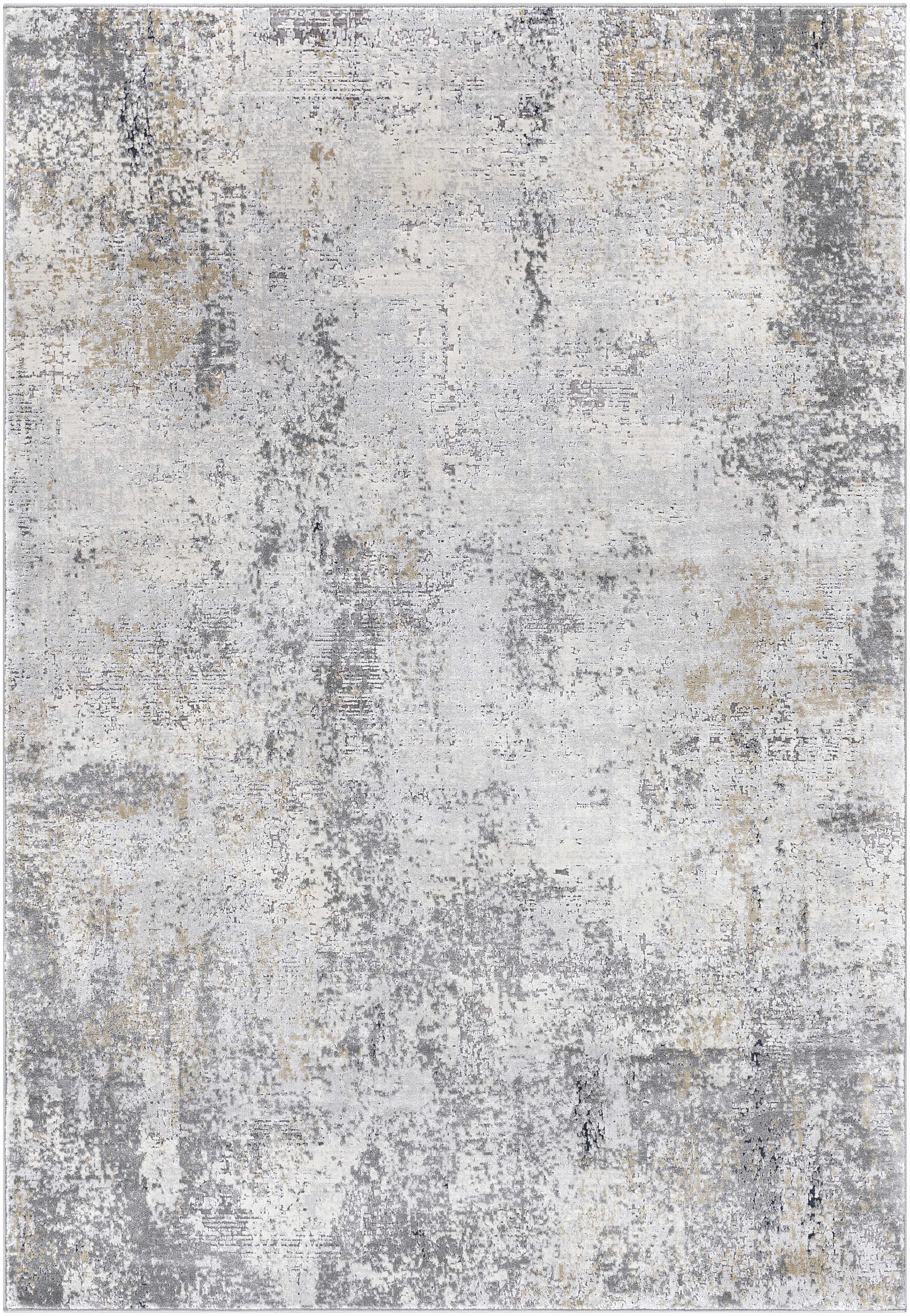 Baranduda Abstract Gray Luxe Rug - Image 7