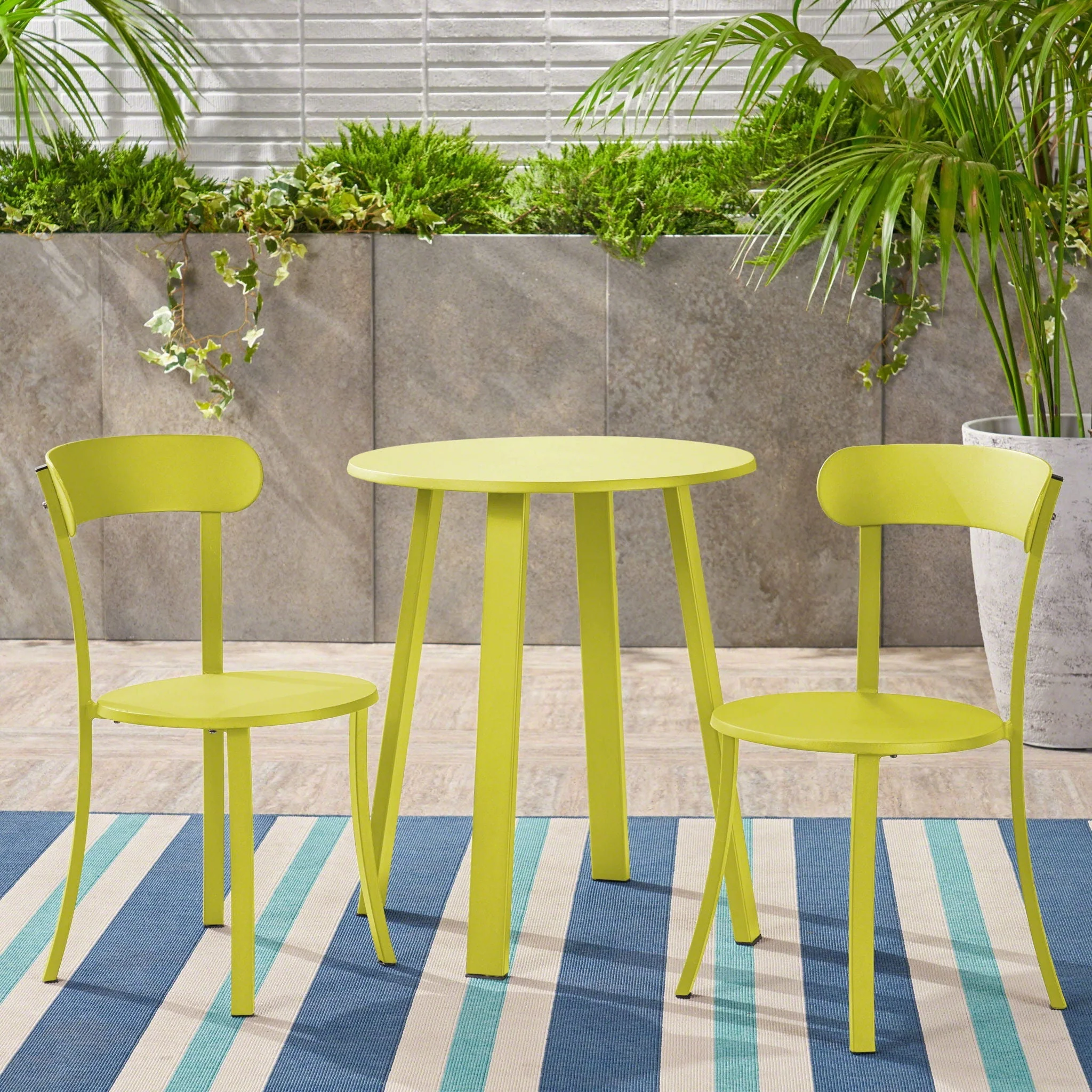 Barbados - Bistro Set - Green - Image 4