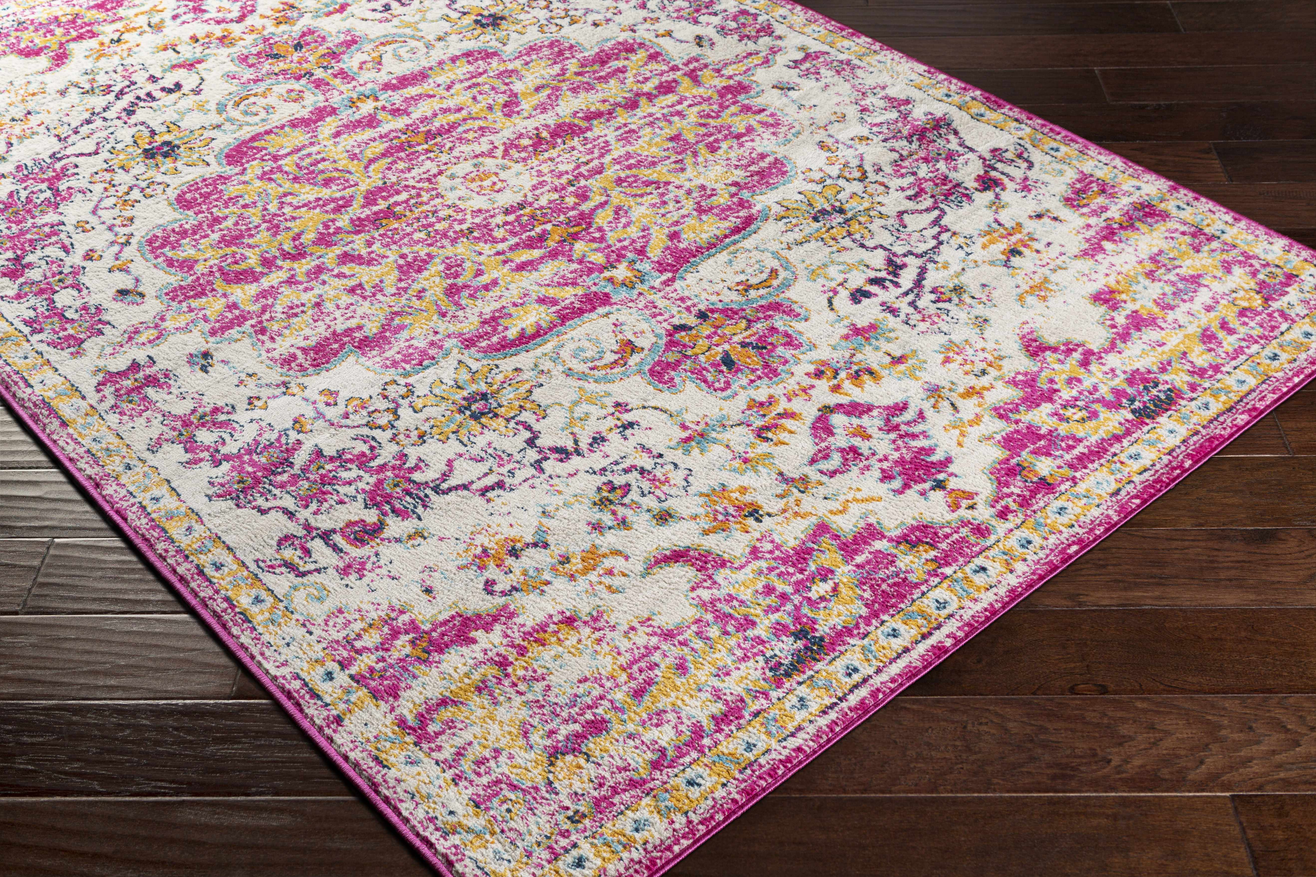 Barceloneta Magenta Area Rug - Image 7