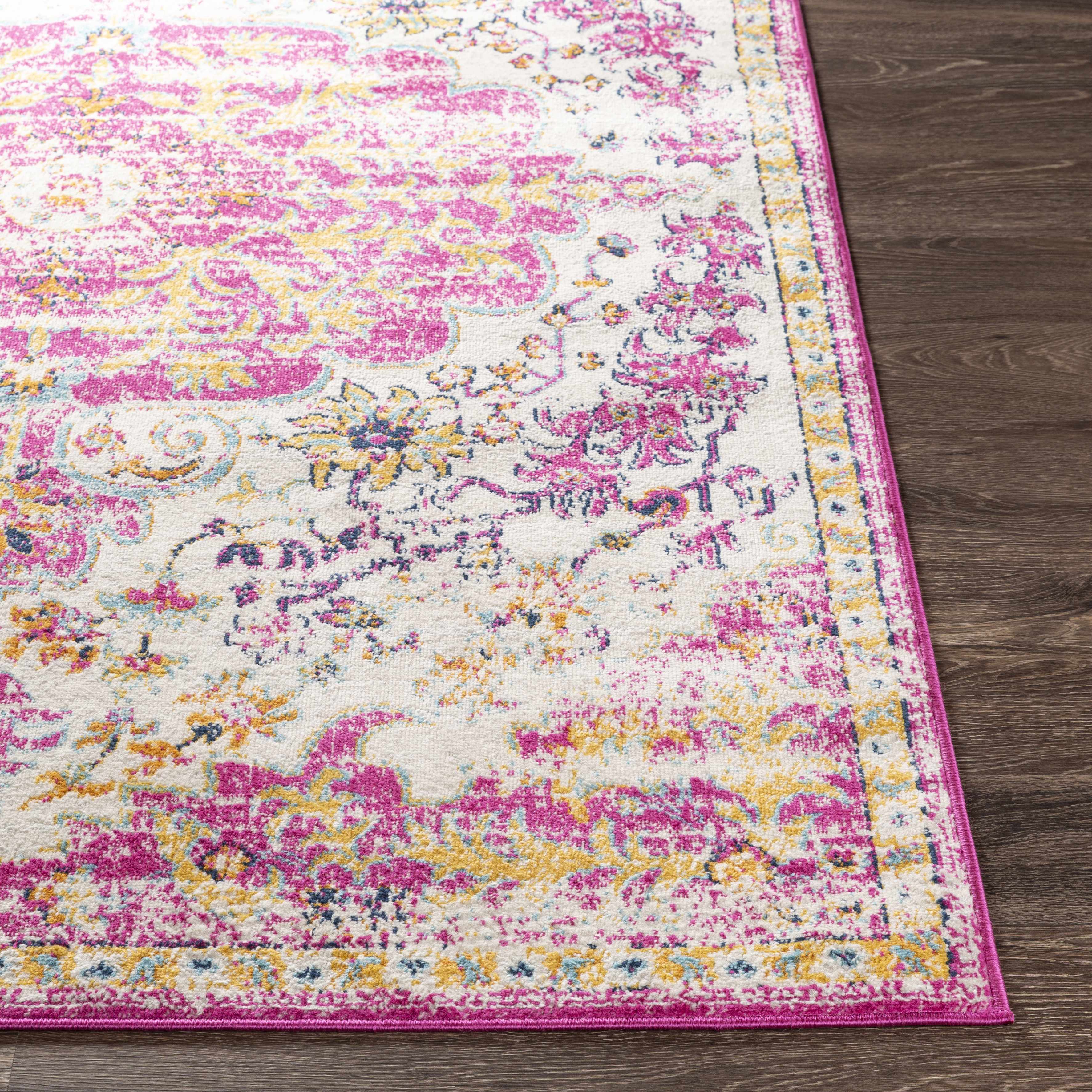 Barceloneta Magenta Area Rug - Image 8