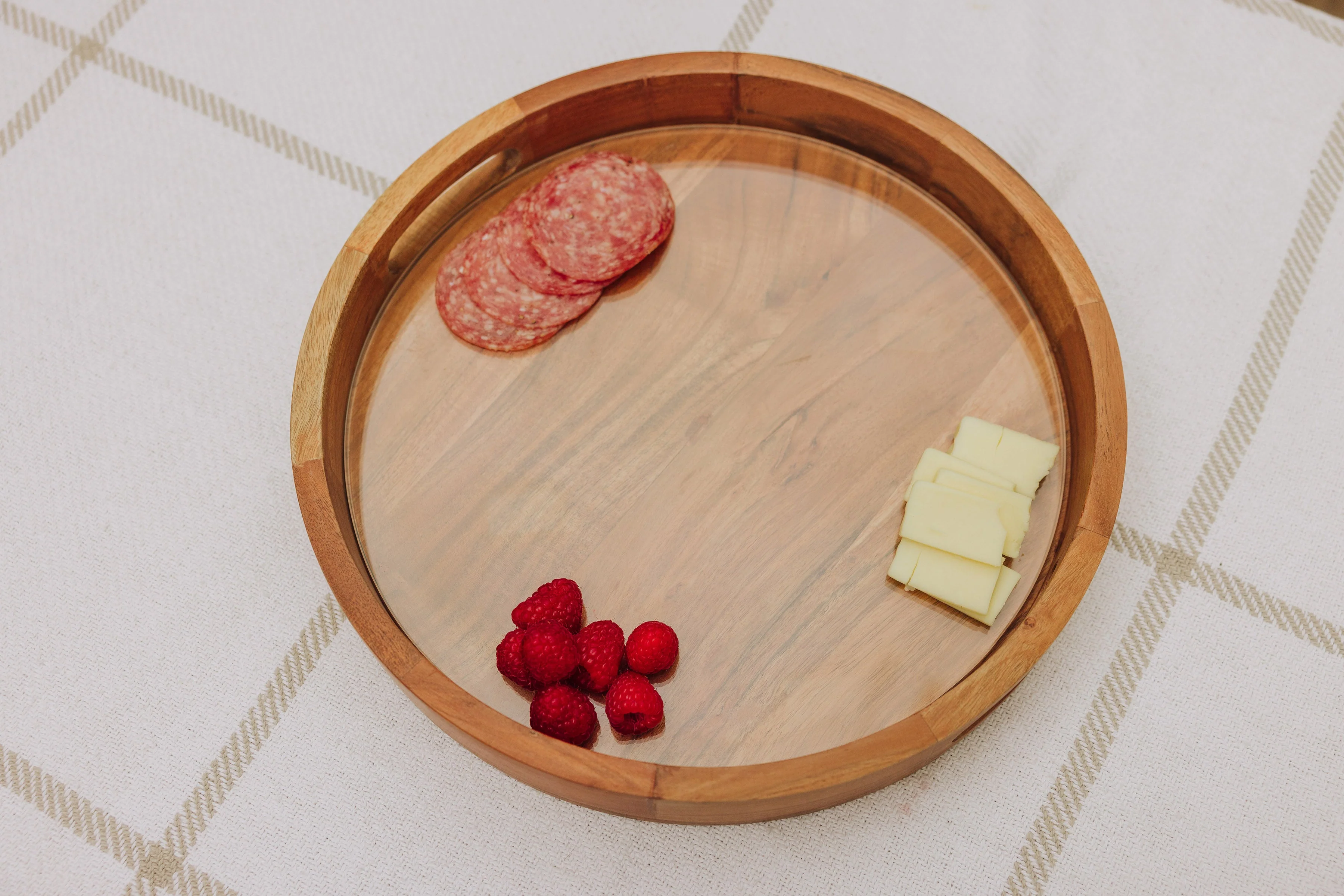 Barista Serving Tray with Glass Insert - Image 5