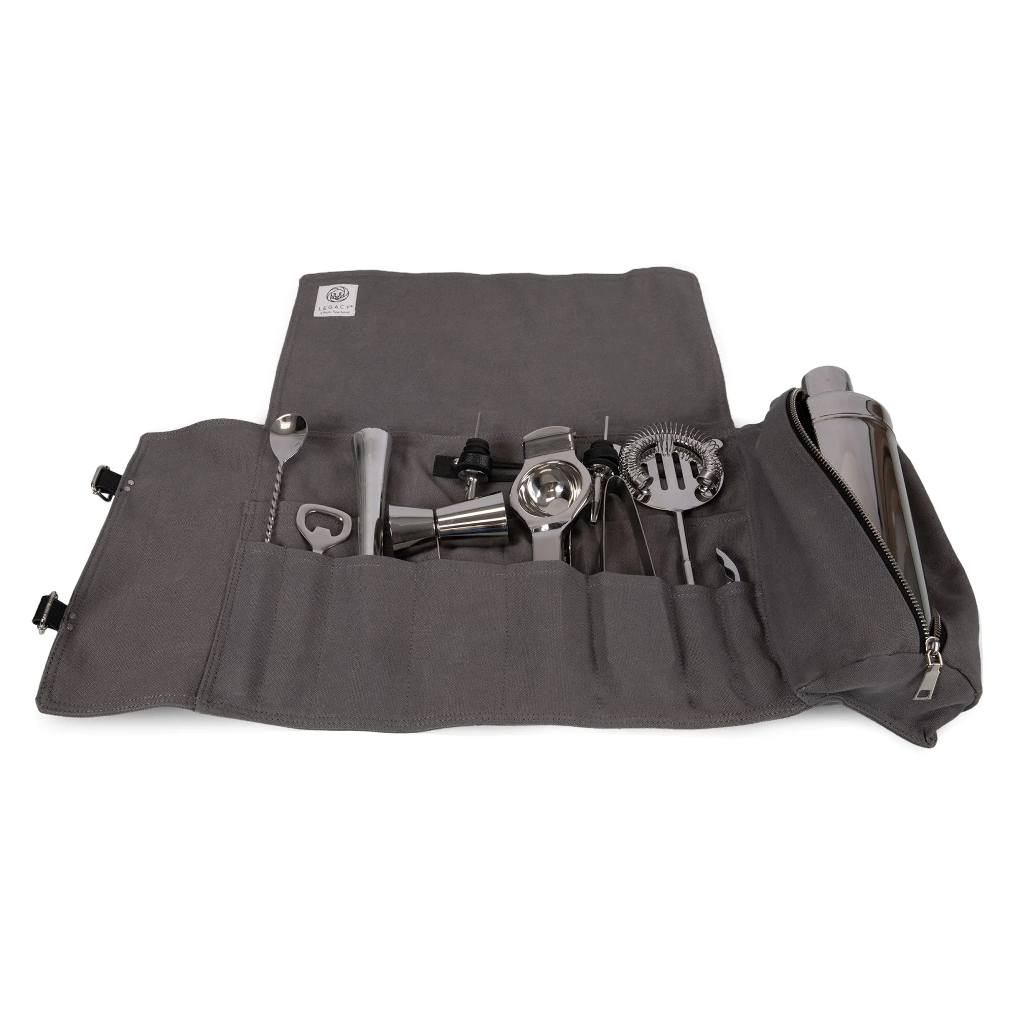 Barkeep Bar Tool Roll Up Kit - Image 3