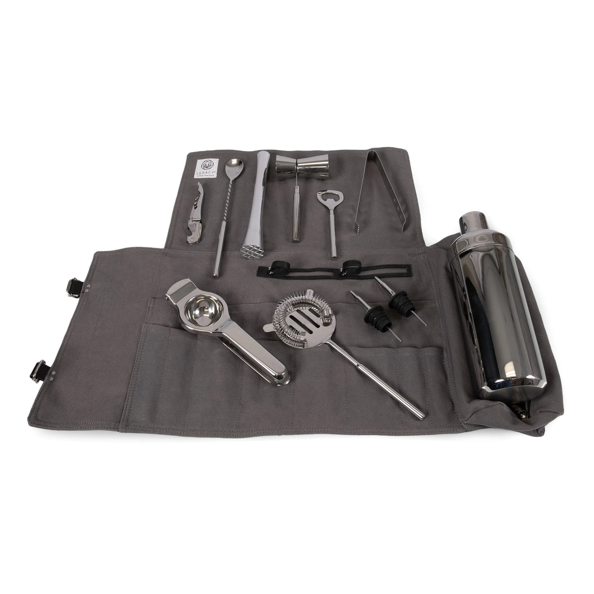 Barkeep Bar Tool Roll Up Kit - Image 5