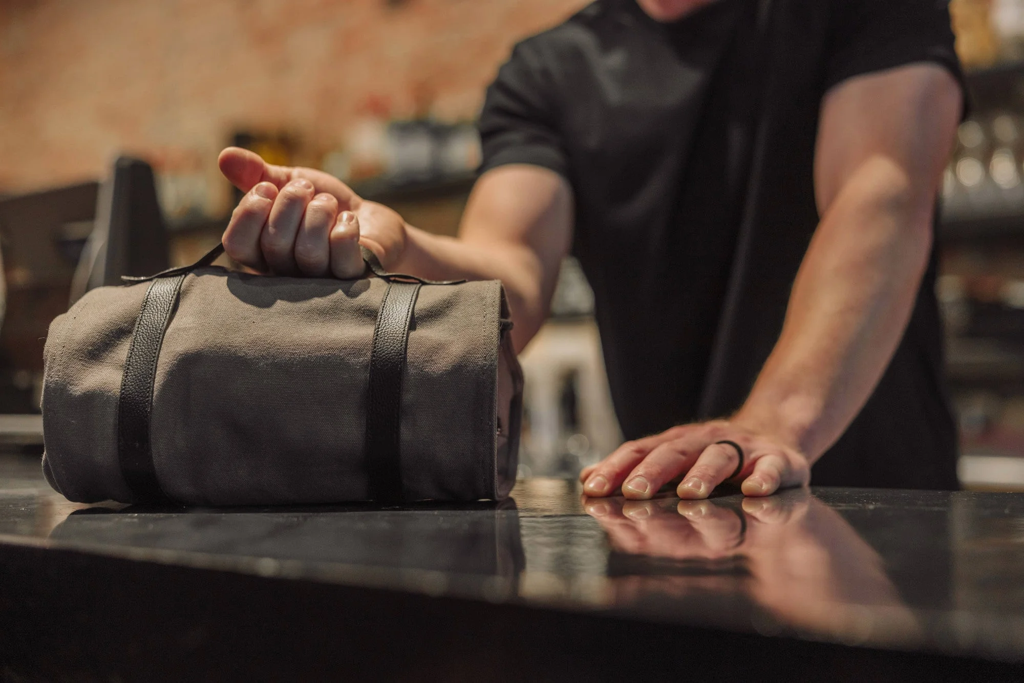 Barkeep Bar Tool Roll Up Kit - Image 7