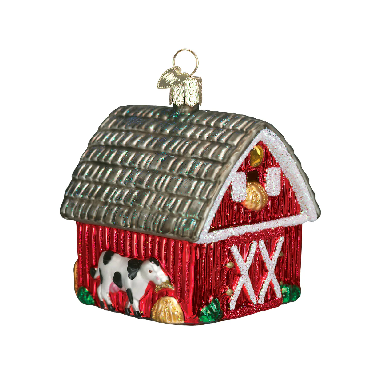 Barn Ornament by Old World Christmas - Image 3