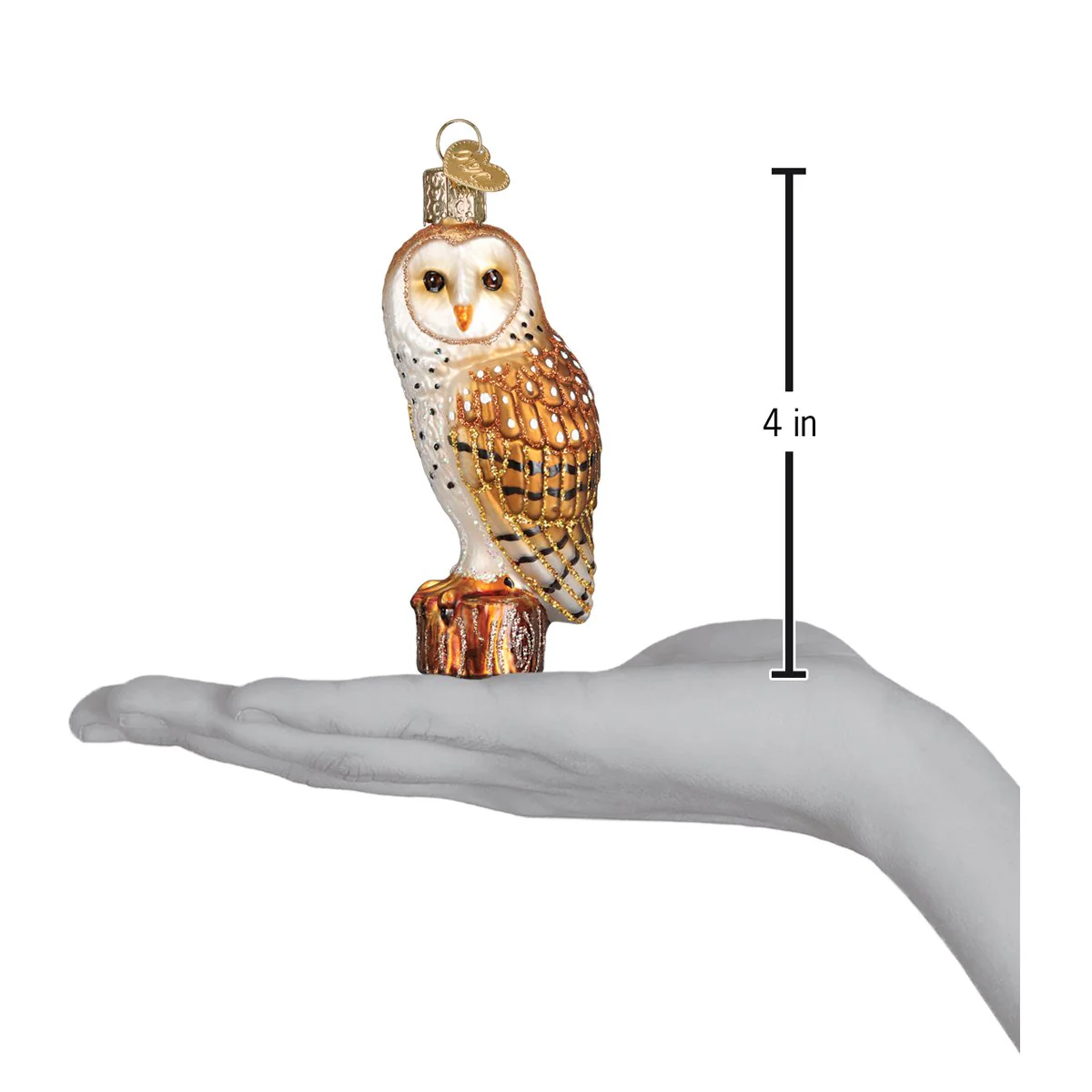 Barn Owl Ornament by Old World Christmas - Image 5