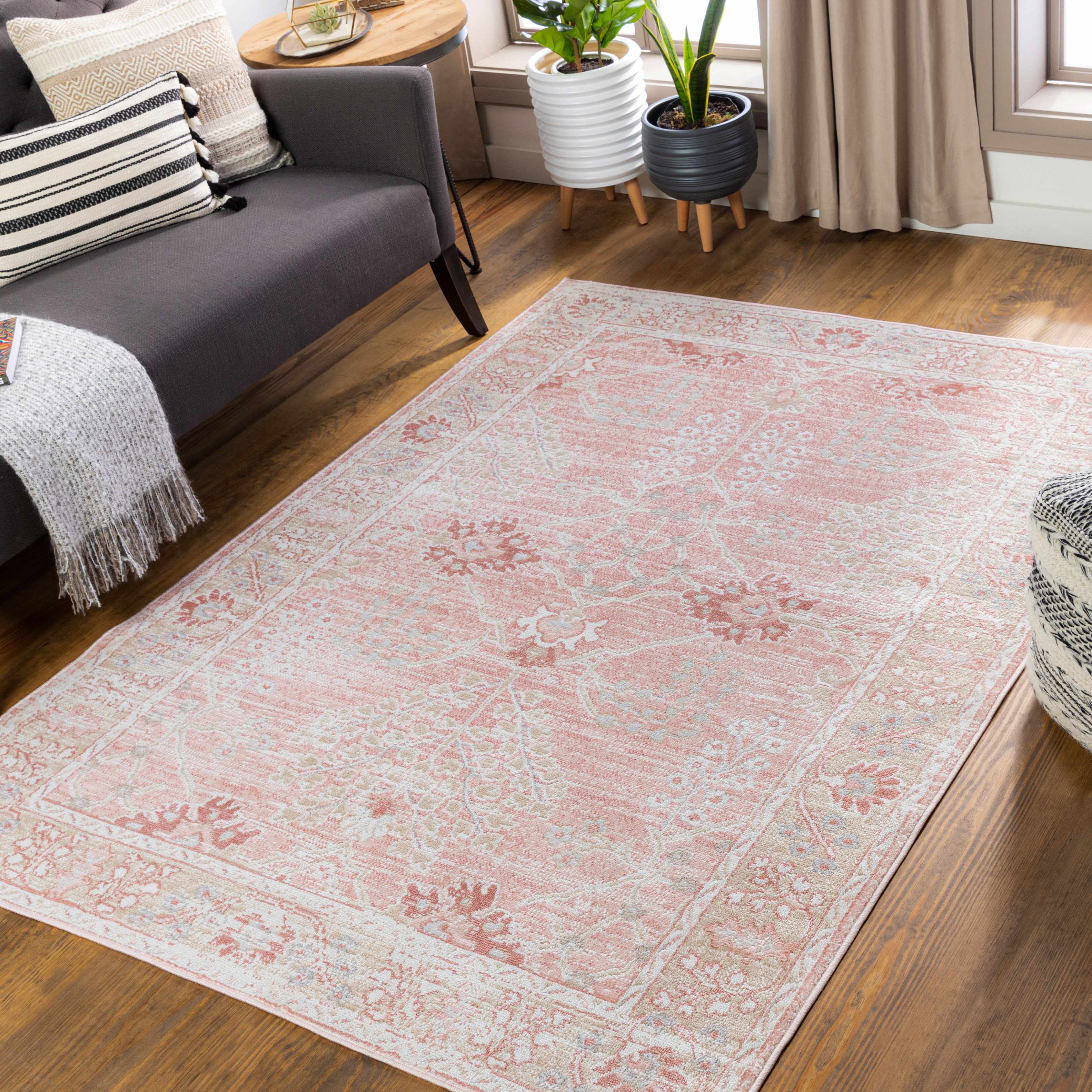 Barnwell Pink Area Carpet - Promo - Image 2