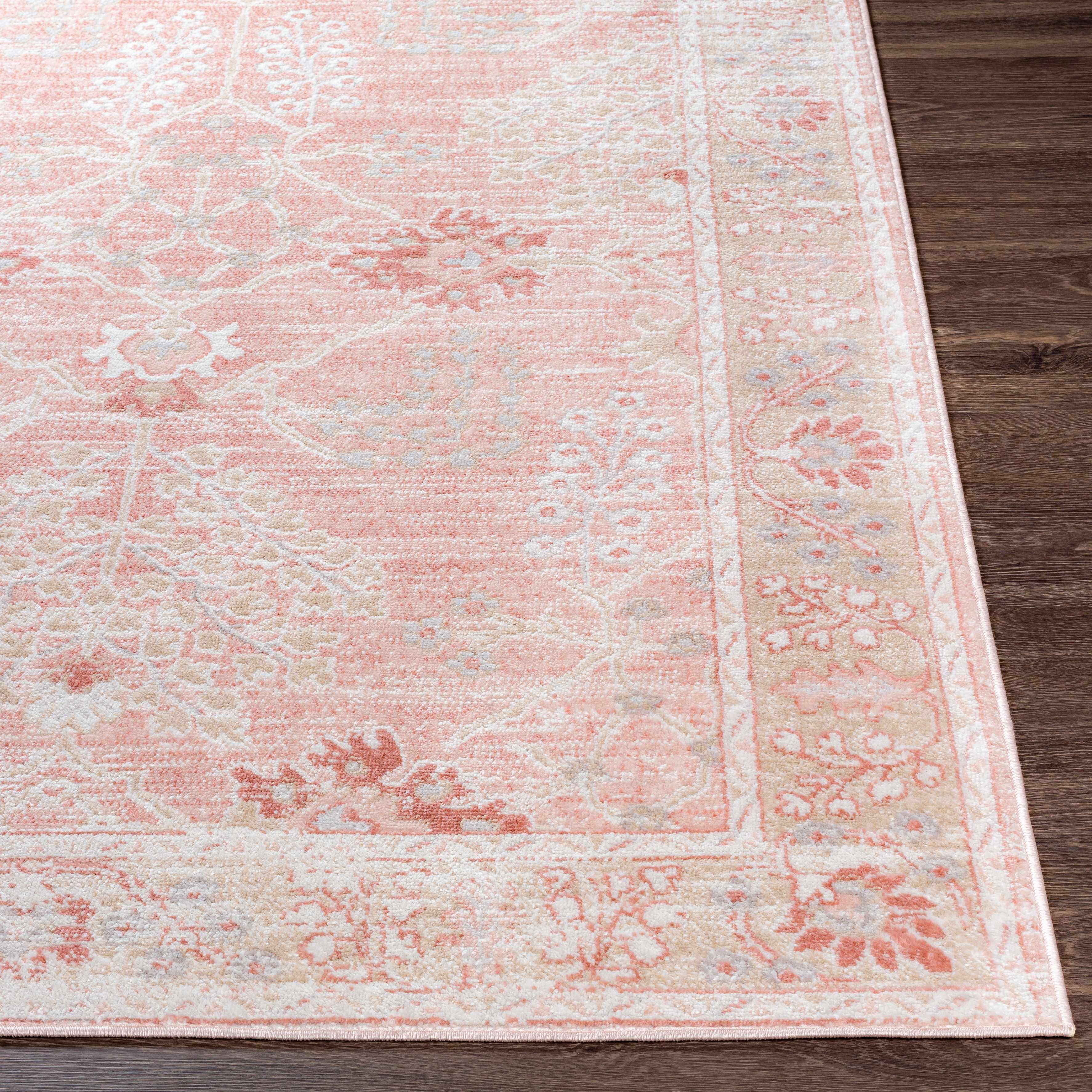Barnwell Pink Area Carpet - Promo - Image 3